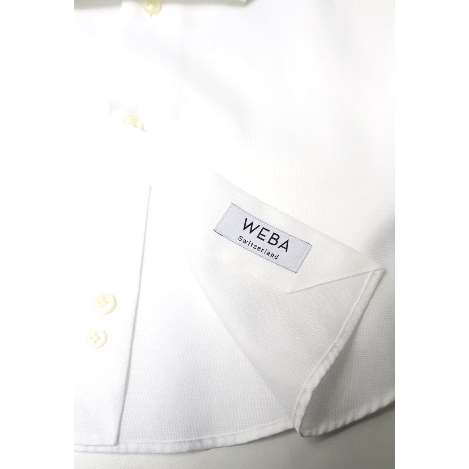 Suitsupply Suitsupply Traveller Slim Fit Formal Shirt Men's 38/15 White Spread Collar Shirt Slim 100% Cotton Dress Shirt Men Mens Size 38R - 6 Thumbnail
