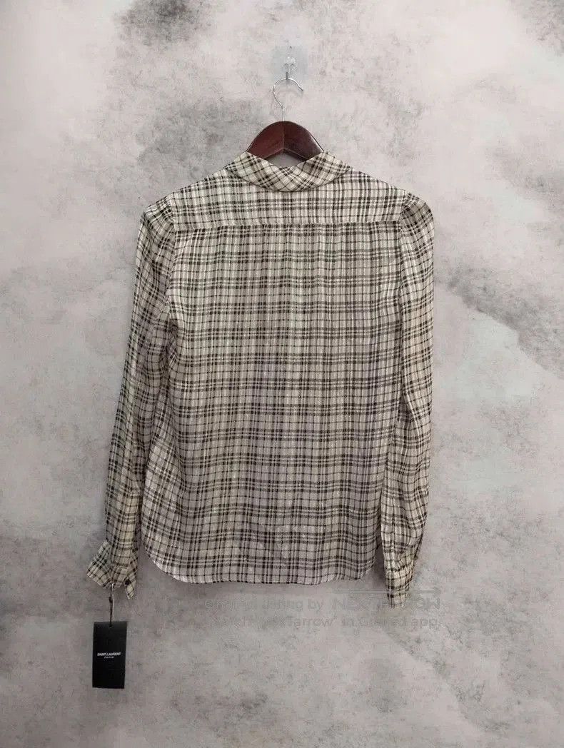 Yves Saint Laurent YSL Plaid Button. Size US S / EU 44-46 / 1 - 2 Thumbnail
