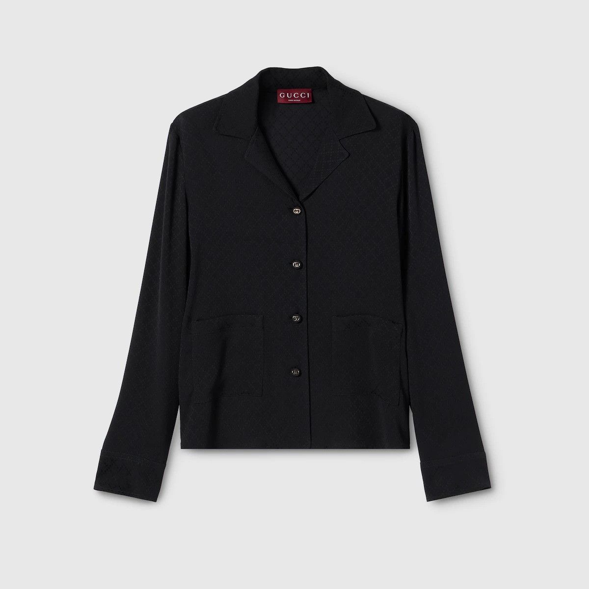 Gucci Gucci V-Neck Silk Shirt tag size 42 Women - USA Duties Paid Size M / US 6-8 / IT 42-44 - 1 Preview