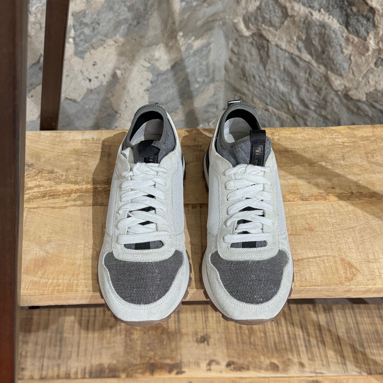 Brunello Cucinelli Brunello Cucinelli Monili Mesh Sneakers Size US 6.5 / IT 36.5 - 2 Thumbnail