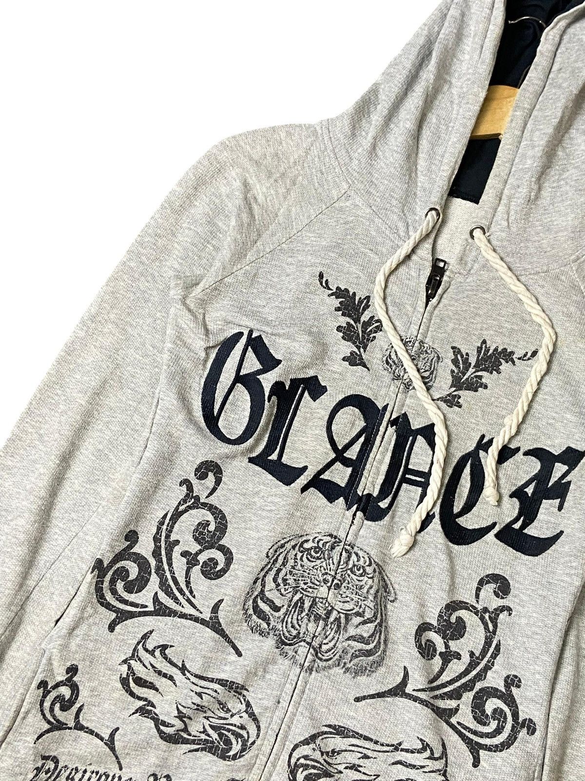 Japanese Brand × Seditionaries × Vintage GLAD NEWS Japanese Brand Gothic Zipper Hoodie Jacket (118) Size US XXS / EU 40 - 2 Thumbnail