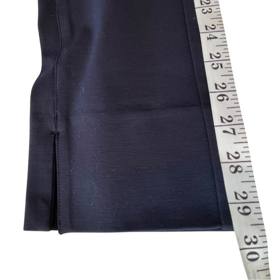Other Navy Ankle-Length Ponte Pants XS Stretch Waistband Nylon Ble Size 24" / US 00 / IT 34 - 9 Thumbnail