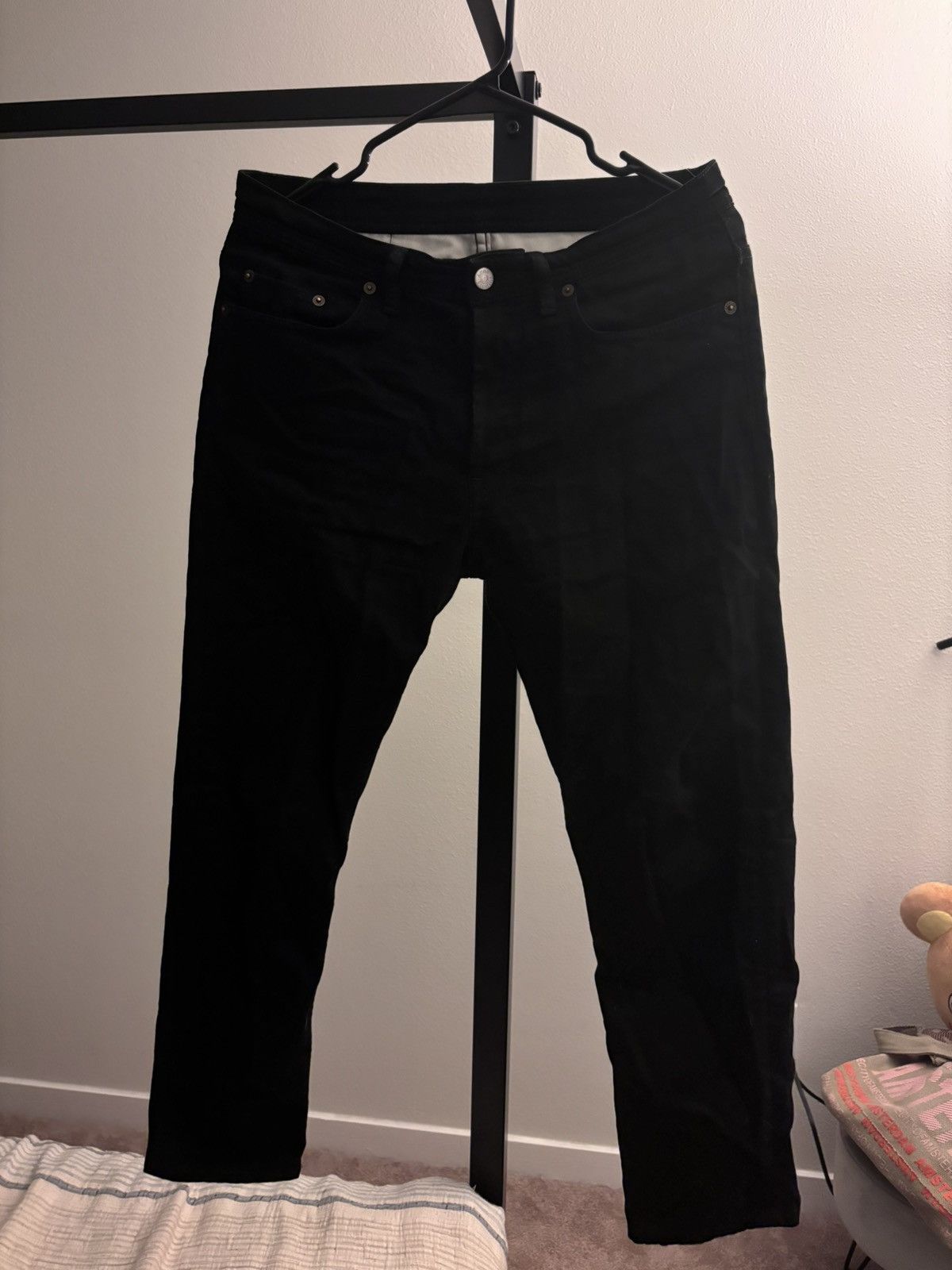 Acne Studios Acne Studios River Stay Black Jeans Size US 30 / EU 46 - 1 Thumbnail