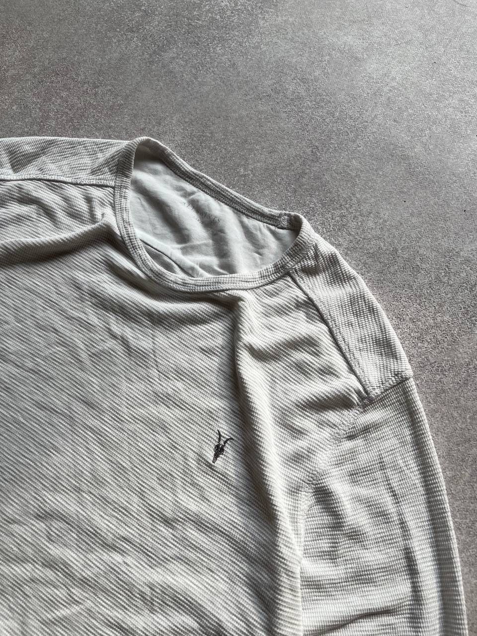 Allsaints × Vintage Vintage Allsaints Waffle Boxy Longsleeve T-shirt L Size US L / EU 52-54 / 3 - 5 Thumbnail