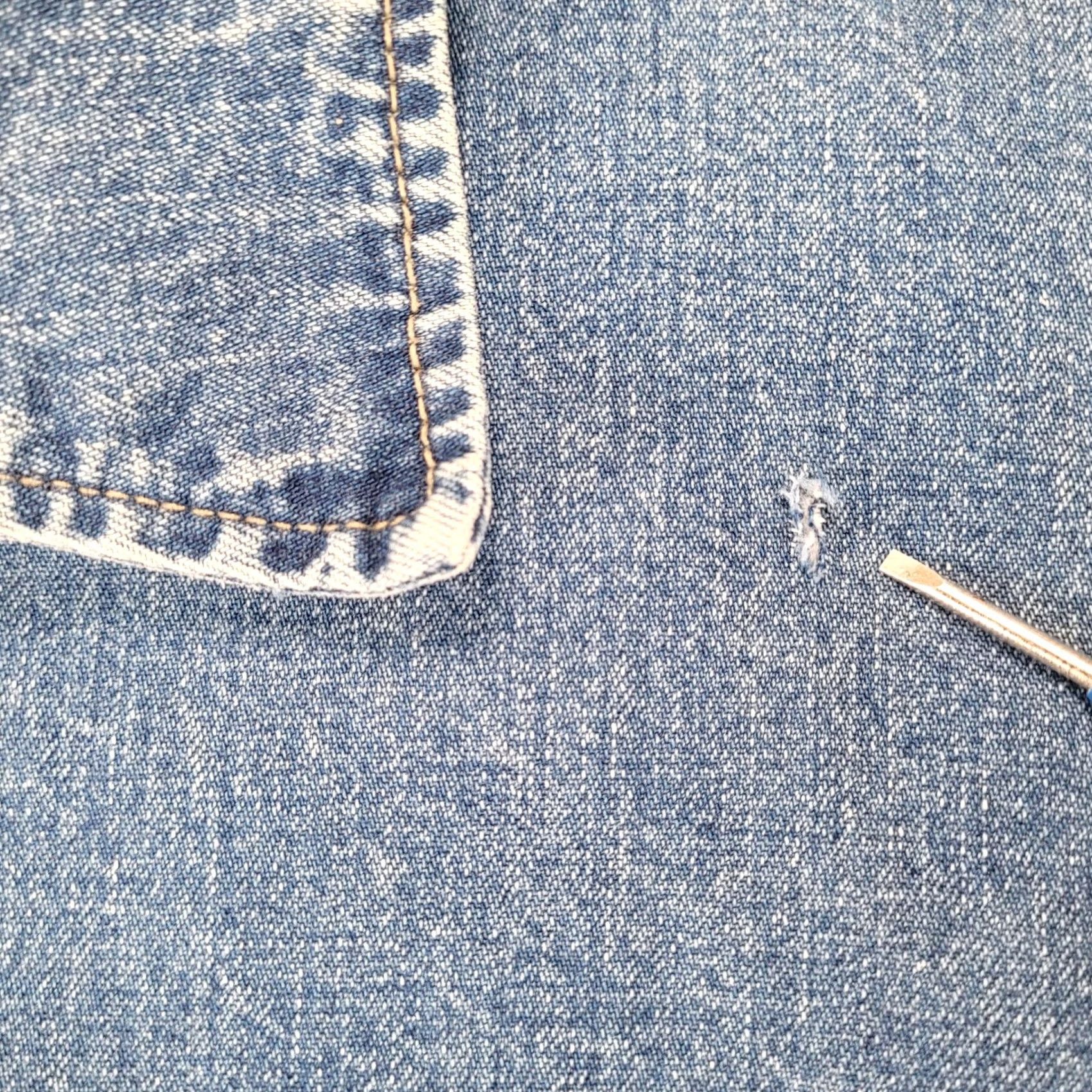 Gap VINTAGE Gap Blue Jeans Denim Barn Jacket Coat Size 28" / US 6 / IT 42 - 6 Thumbnail