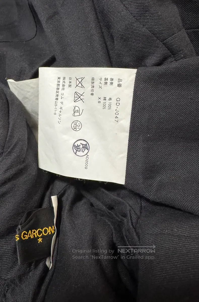Comme des Garcons Comme Des Garcons Deconstructed Graffiti Coat Size XS / US 0-2 / IT 36-38 - 8 Thumbnail