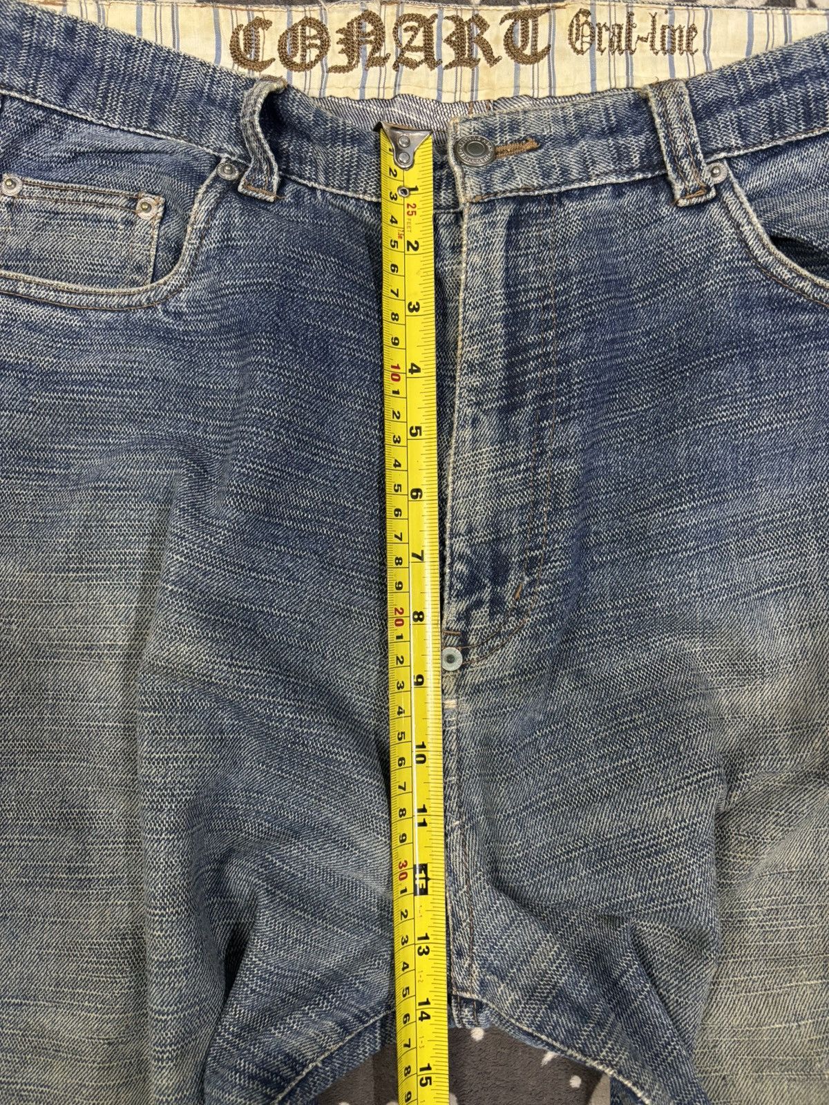 JNCO Vintage 90s Conart Faded Washed Baggy Carpenter Jeans Size US 33 - 15 Thumbnail