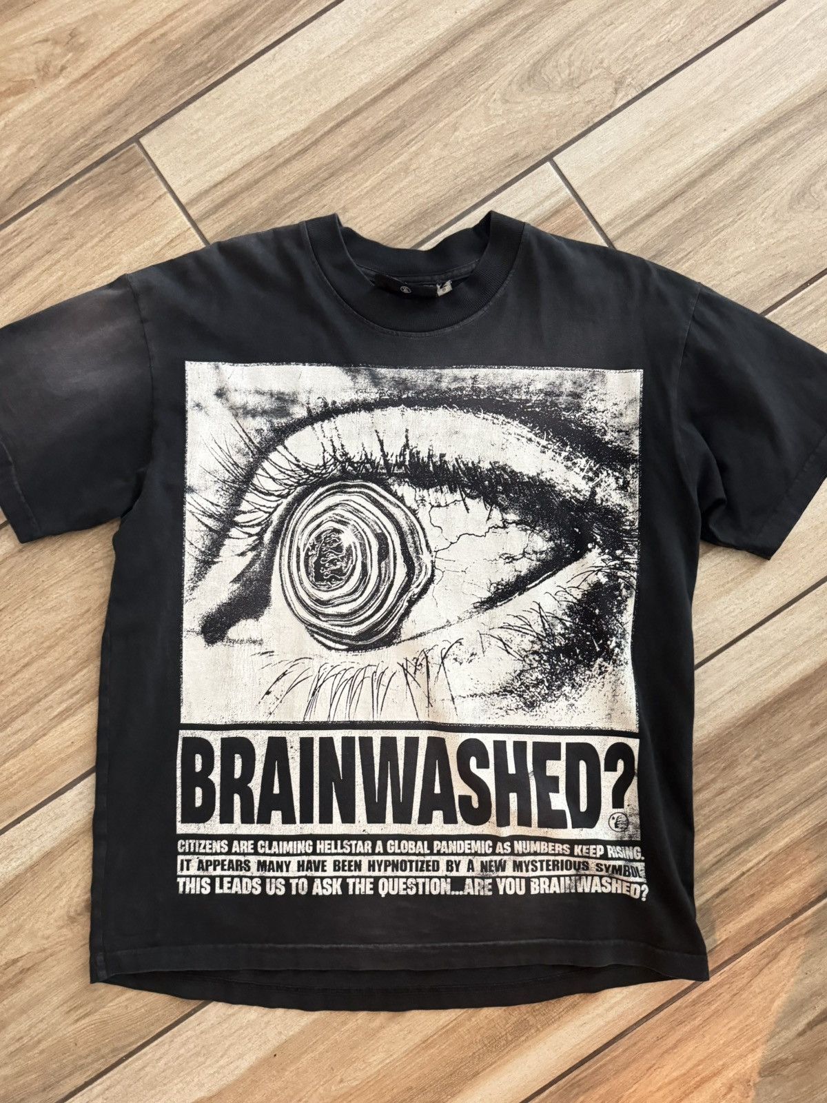 HELLSTAR Hellstar Eyeball T-Shirt 'Black' Size US M / EU 48-50 / 2 - 1 Thumbnail