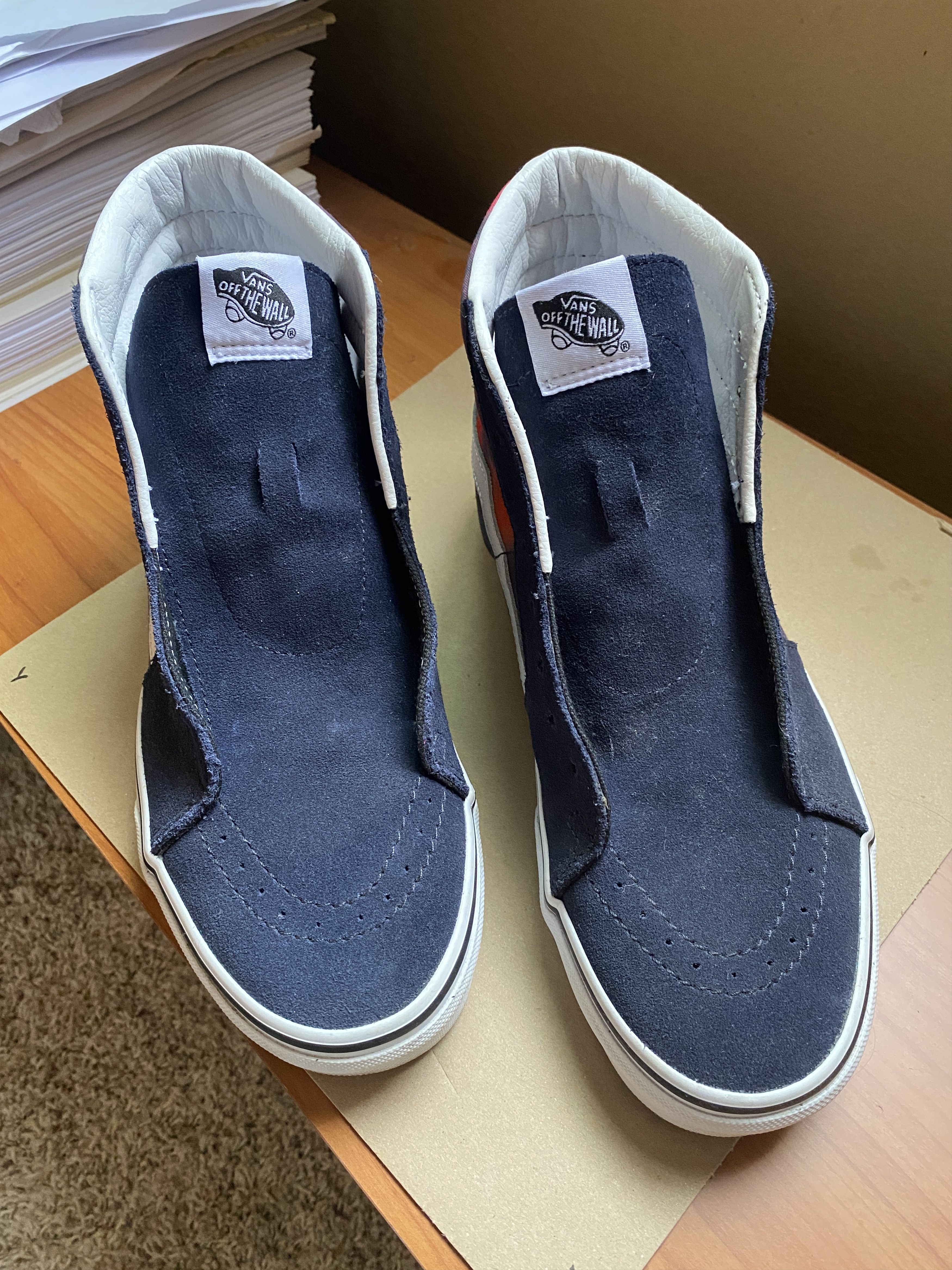 Vans Vans SK8 Hi Black Suede Glow Size US 9 / EU 42 - 3 Thumbnail