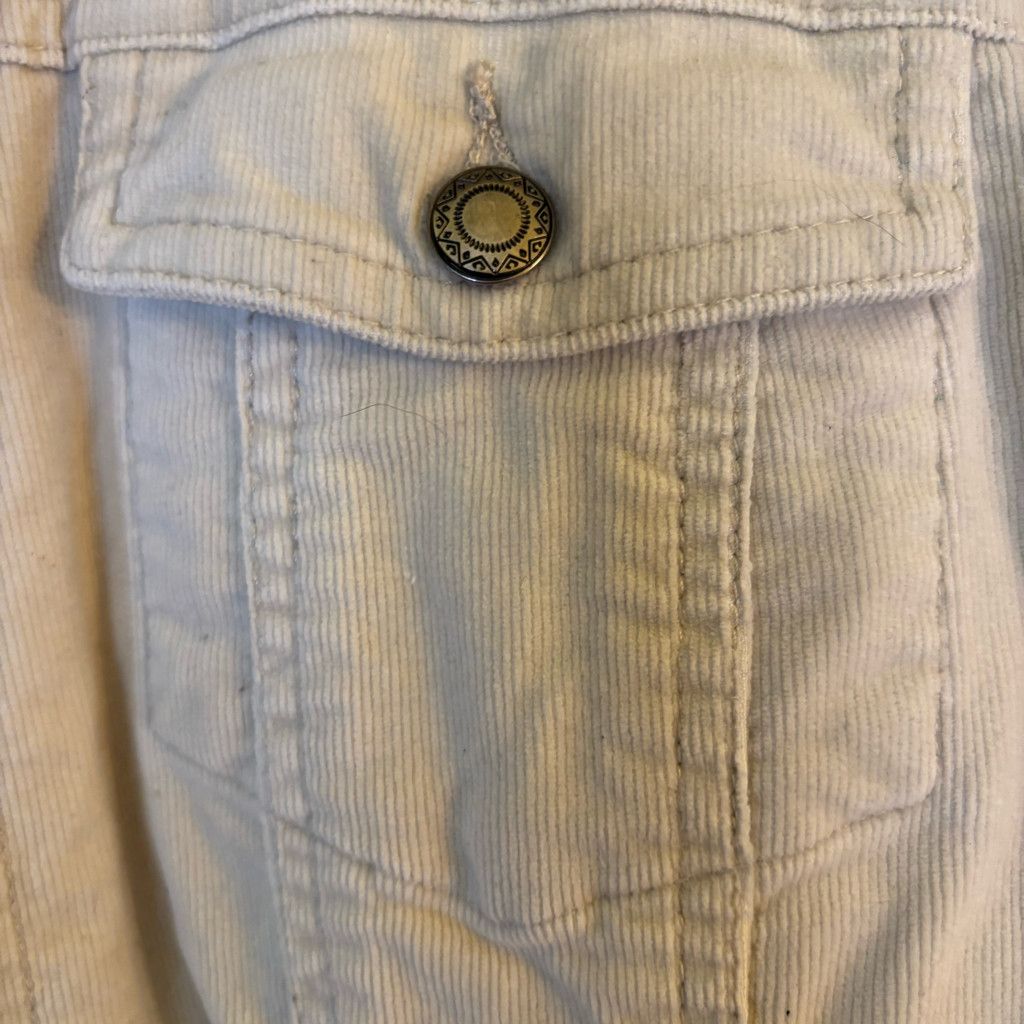 (+)PEOPLE Chico ‘s Cordory Jacket Size L / US 10 / IT 46 - 3 Thumbnail