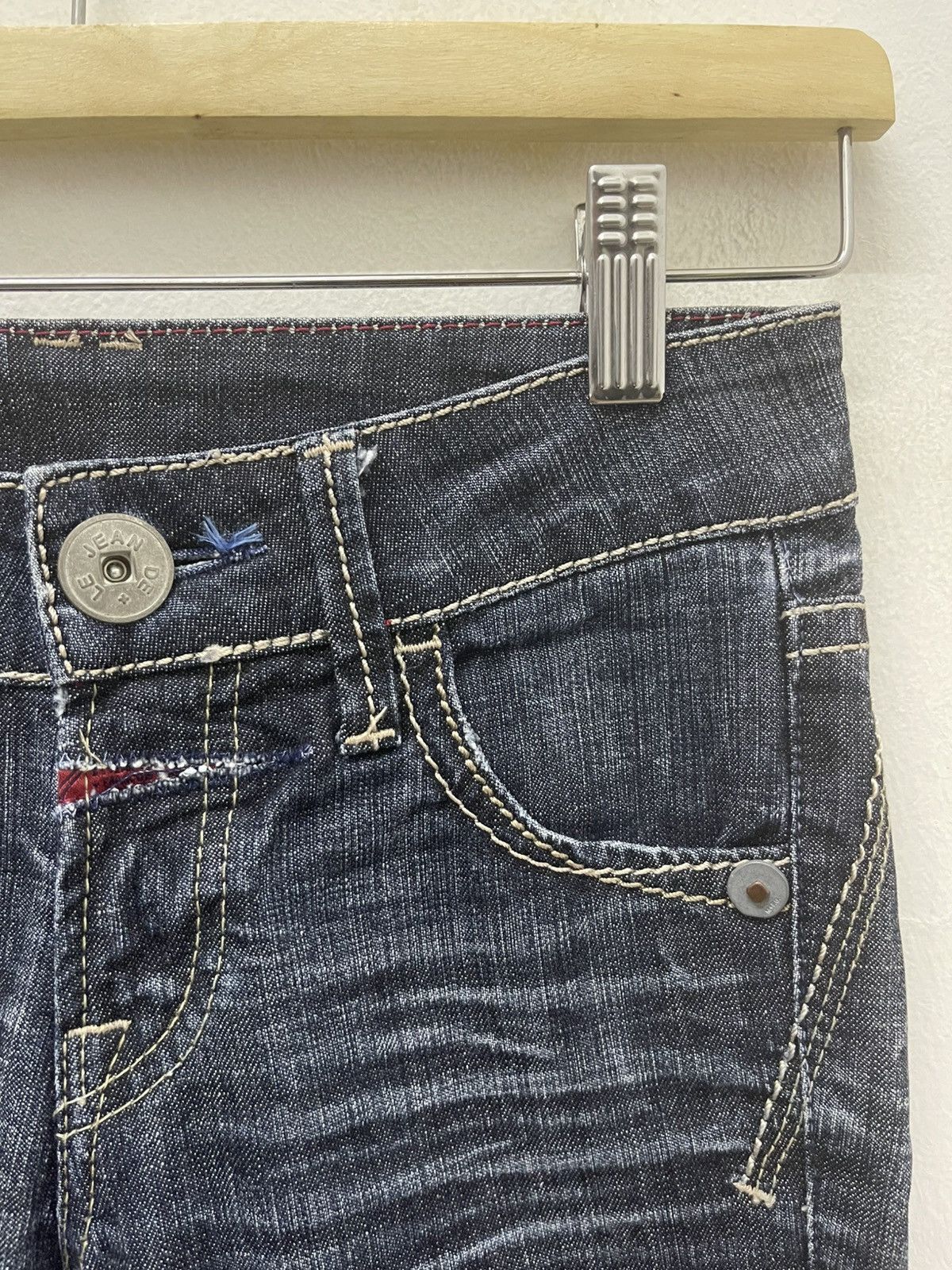 Marithe + Francois Girbaud Rare Vintage Le Jean De MARITHE FRANCOIS GIRBAUD Jeans Size 24" / US 00 / IT 34 - 13 Thumbnail