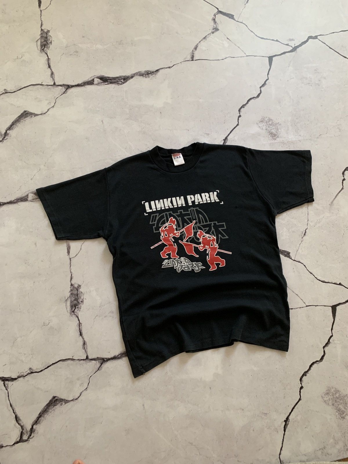 Band Tees Vintage Linkin Park Early 2000s Hybrid Theorhy T-Shirt Size US M / EU 48-50 / 2 - 2 Thumbnail