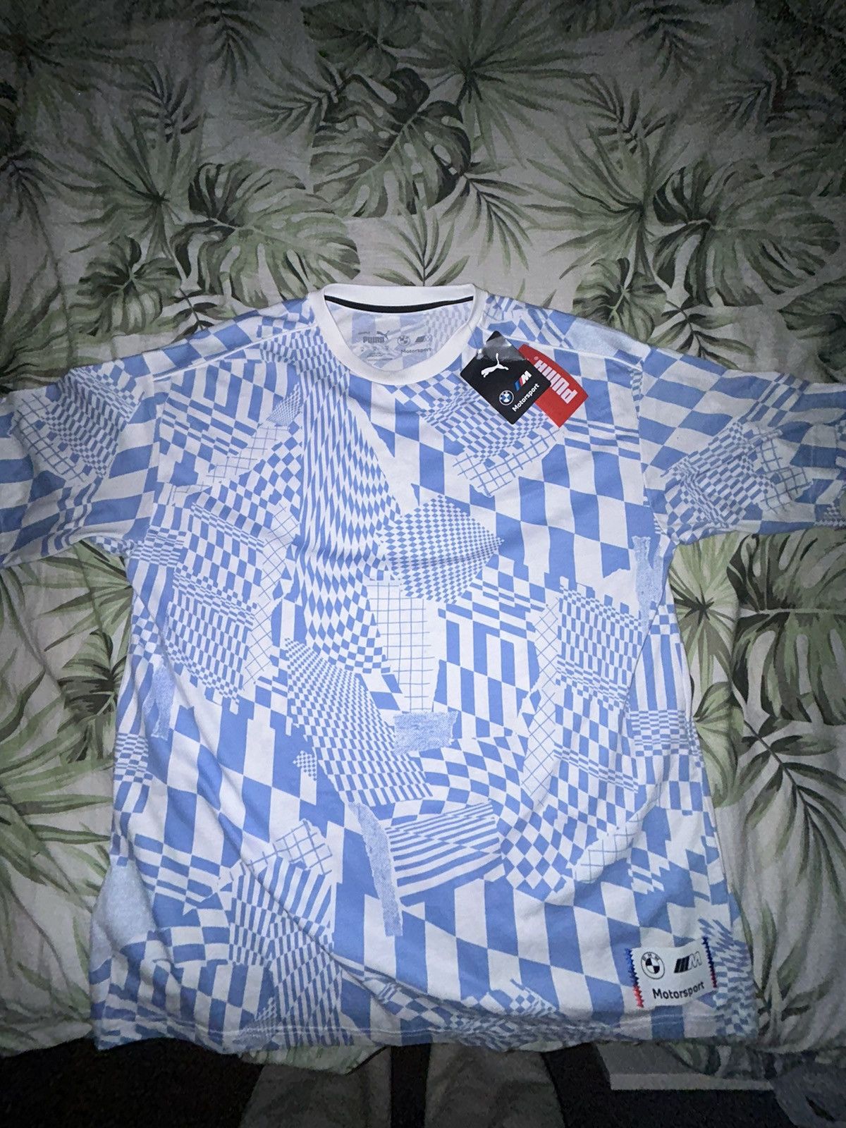 Puma T shirt puma motorsport bleu Size US M / EU 48-50 / 2 - 1 Thumbnail