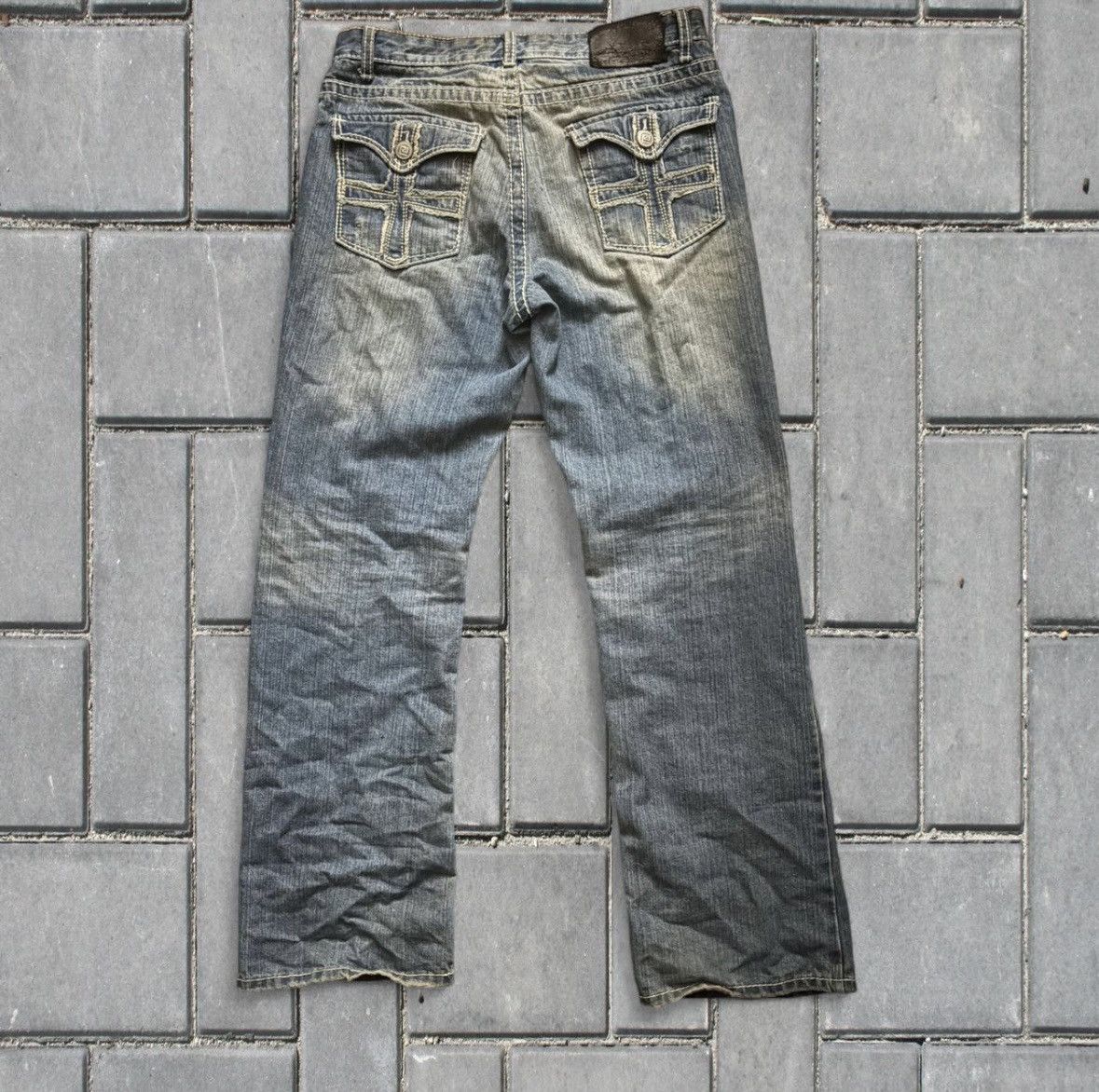 If Six Was Nine If Six Was Nine Type Distressed Flares Size US 32 / EU 48 - 2 Thumbnail