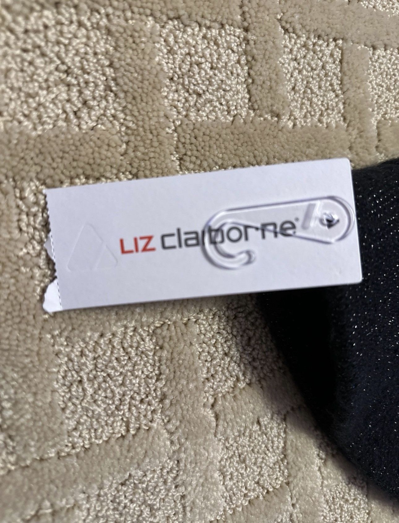 Liz Claiborne JCP Liz Claiborne Silver Black Lurex Bucket Hat Size ONE SIZE - 2 Thumbnail