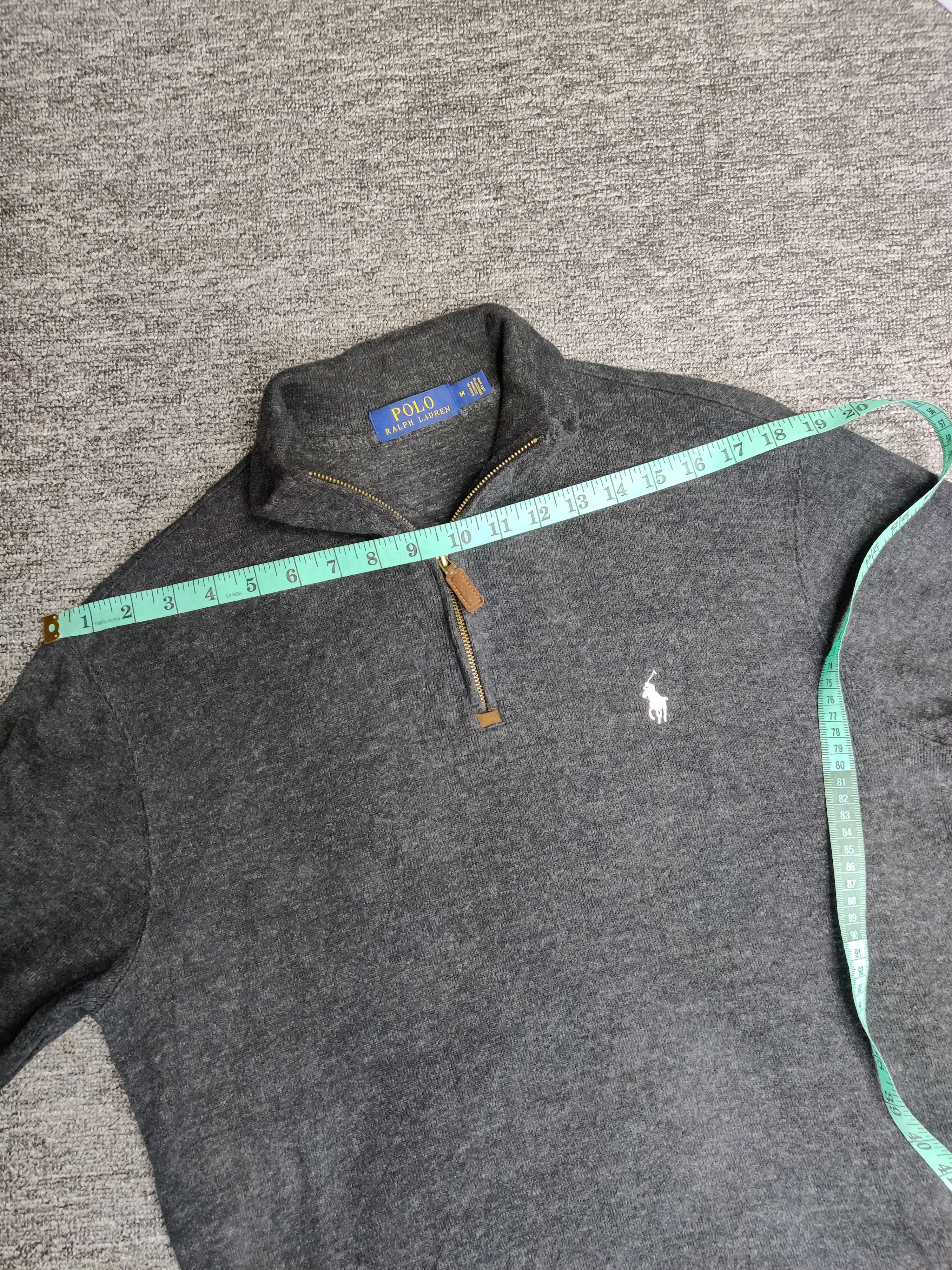 Polo Ralph Lauren Vintage Polo Ralph Lauren Quarter Half Zipper Knit Sweater Size US M / EU 48-50 / 2 - 15 Thumbnail