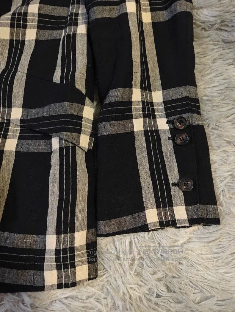 Vivienne Westwood Vivienne Westwood Plaid Linen Coat Size US M / EU 48-50 / 2 - 8 Thumbnail