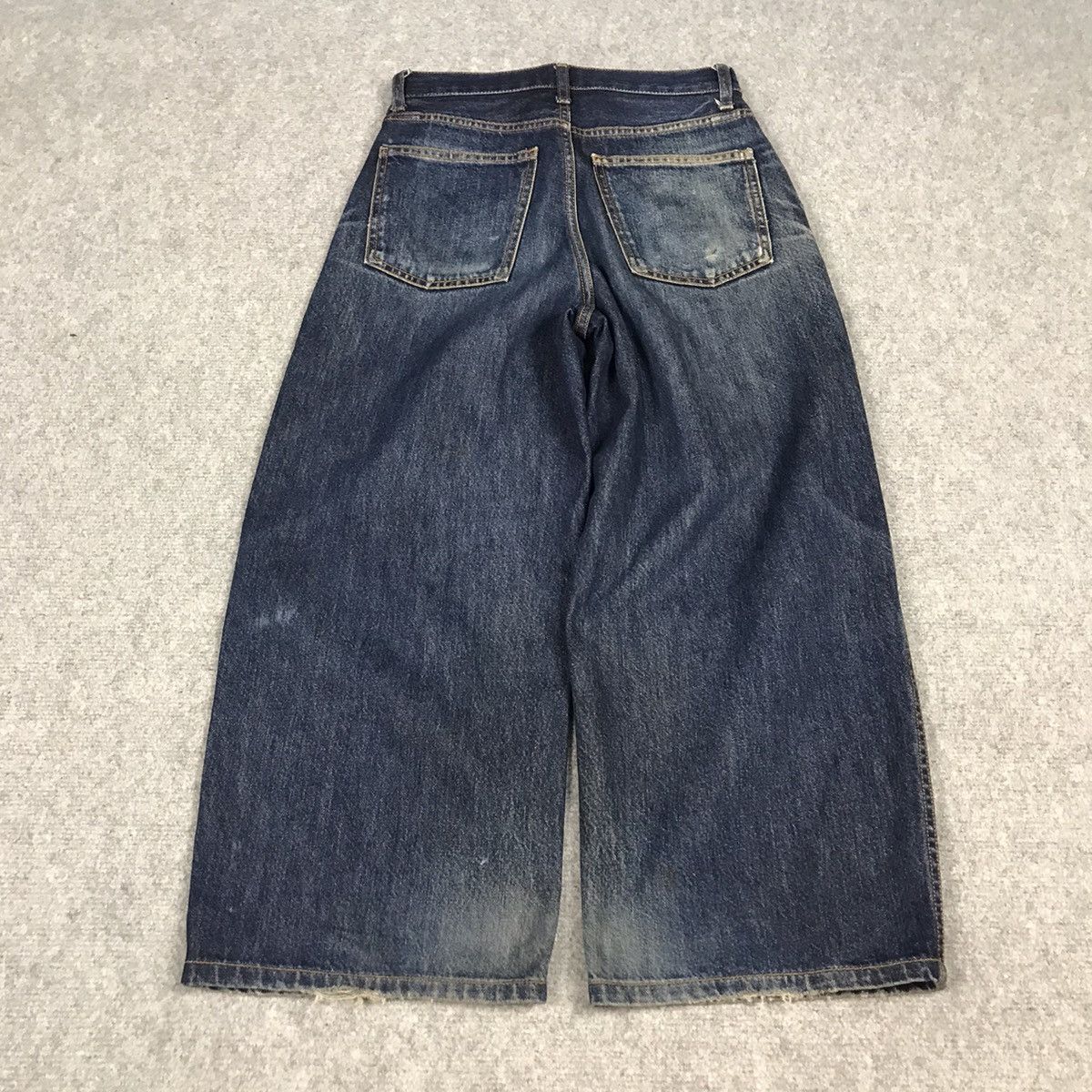 Japanese Brand UNIQLO X U UNDERCAVER BAGGY STYLE DENIM PANTS Size 24" / US 00 / IT 34 - 4 Thumbnail