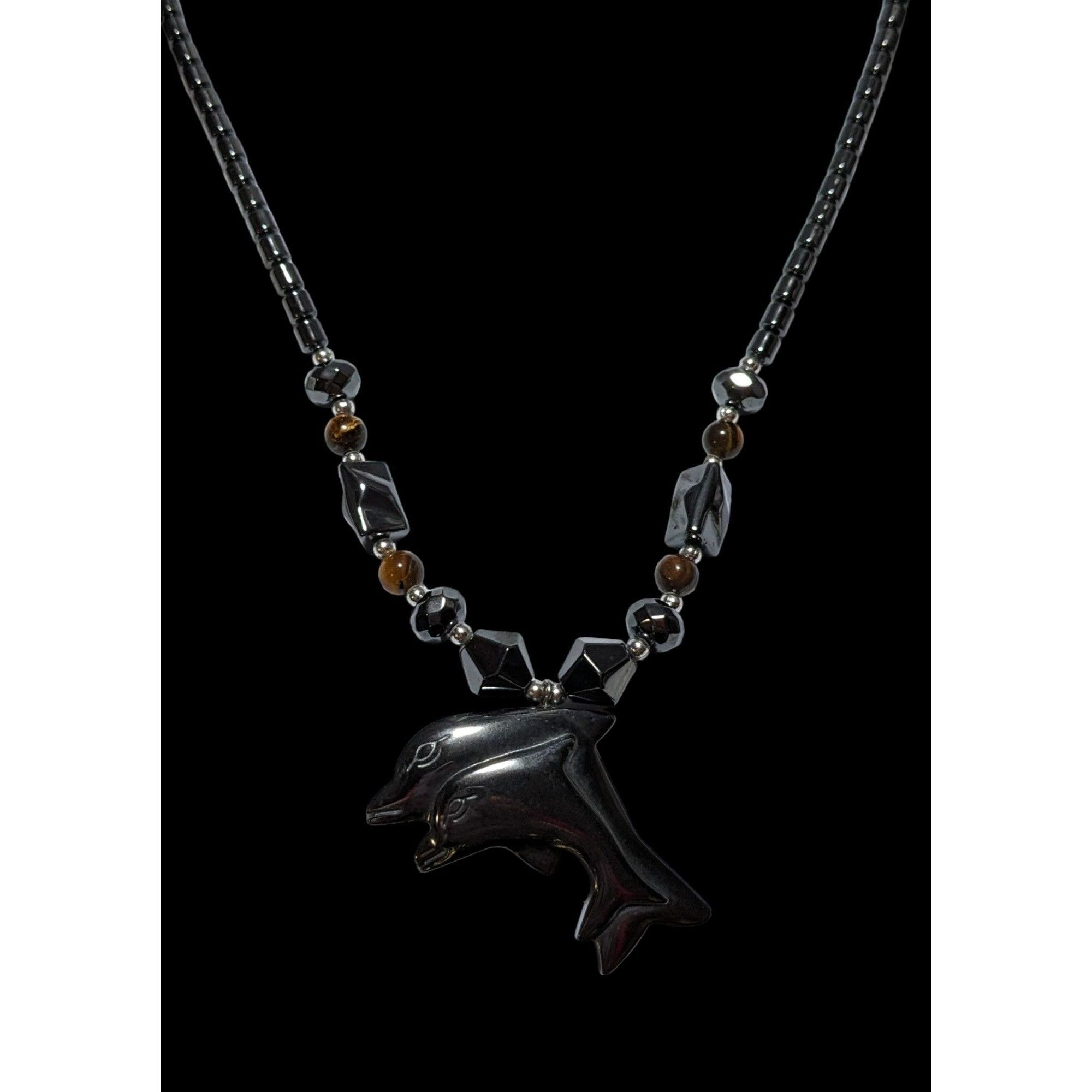 Other Hematite Dolphin Necklace Size ONE SIZE - 3 Thumbnail