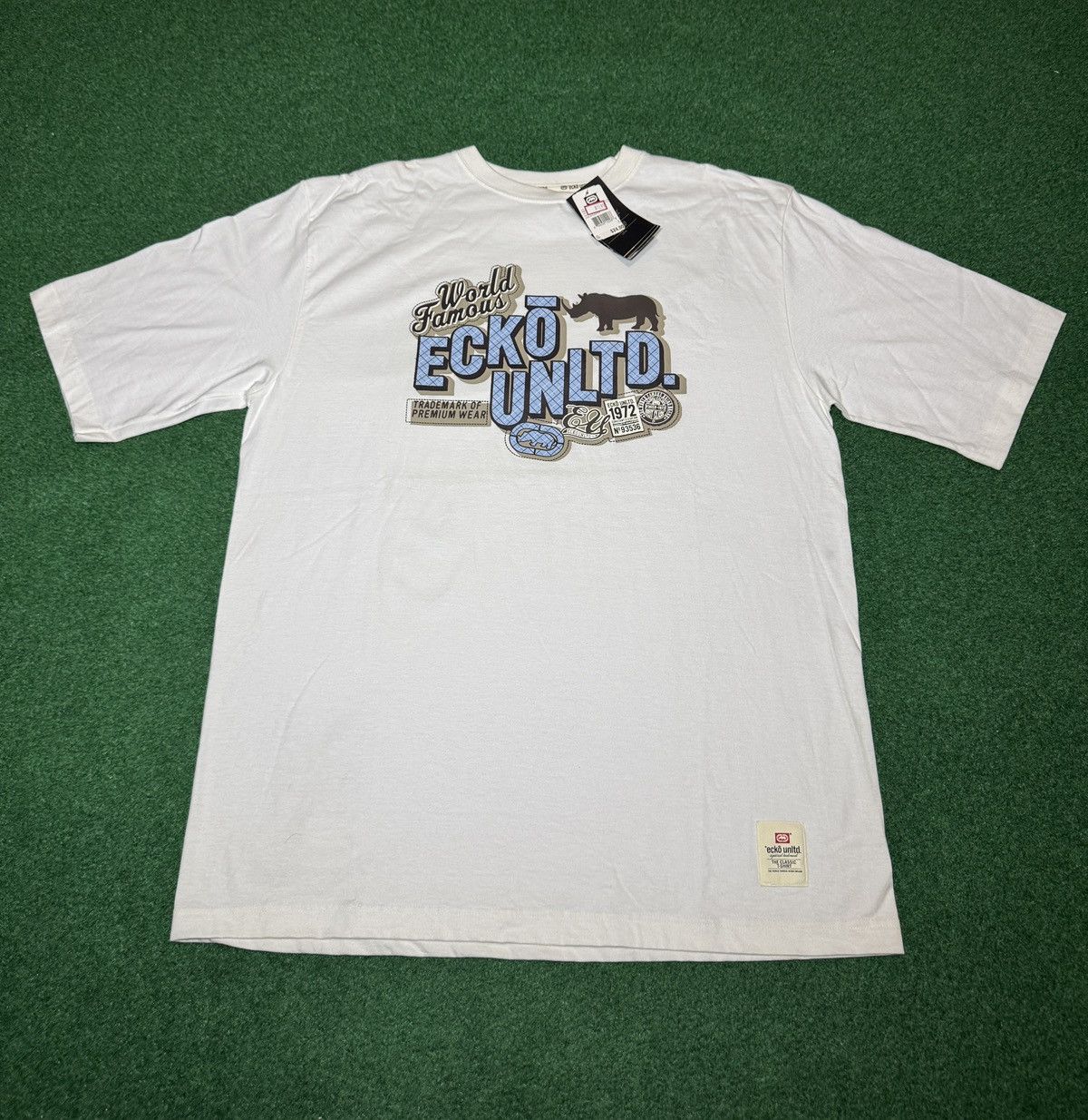 Ecko Unltd. Ecko Unltd Vintage Y2K New NWT Hip Hop Baggy L/XL T Shirt Size US XL / EU 56 / 4 - 1 Thumbnail