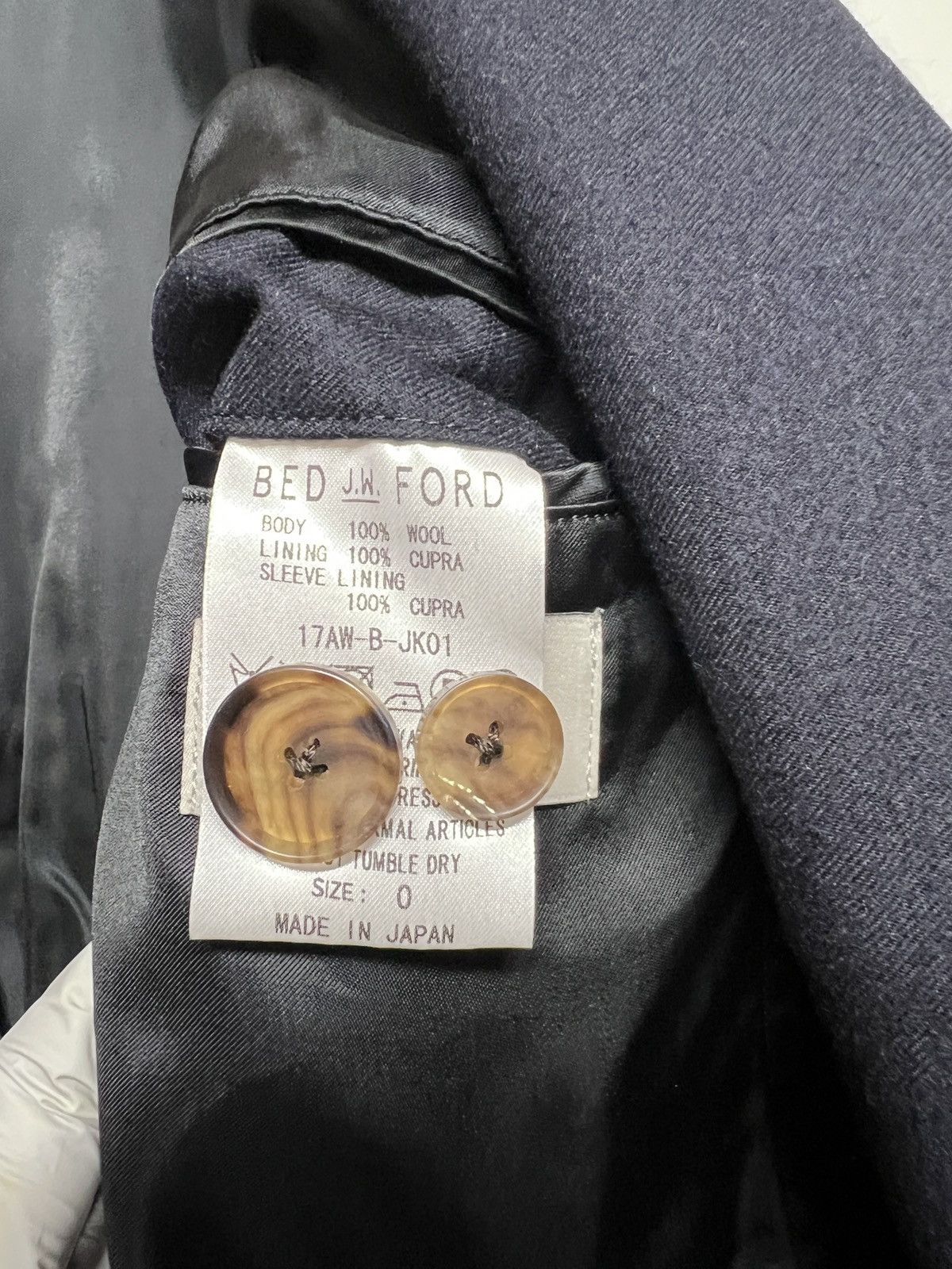 Bed j.w. Ford CUT-OFF BLAZER Size US S / EU 44-46 / 1 - 12 Thumbnail