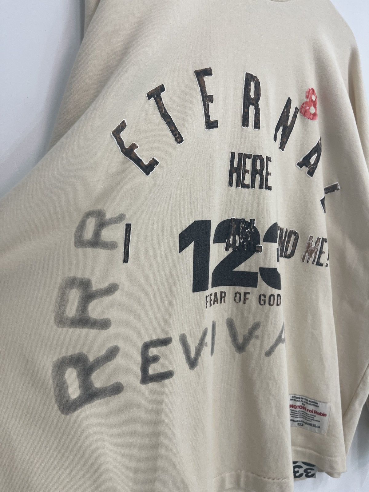 RRR-123 Fear of God RRR123 revival Crewneck- SIZE 3 Size US XL / EU 56 / 4 - 2 Thumbnail