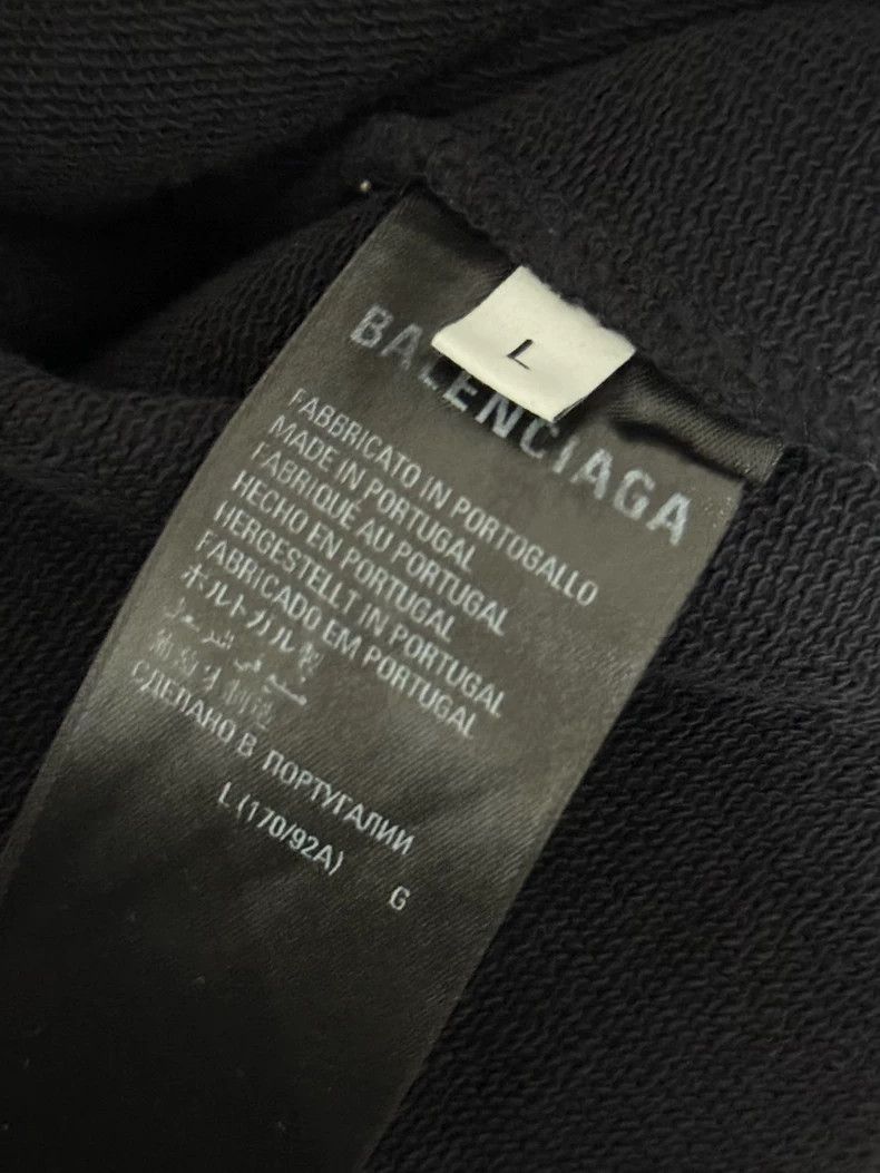 Balenciaga Balenciaga Coca-Cola Tape Embroidery Logo Sweatshirt Hoodi Size US L / EU 52-54 / 3 - 4 Thumbnail