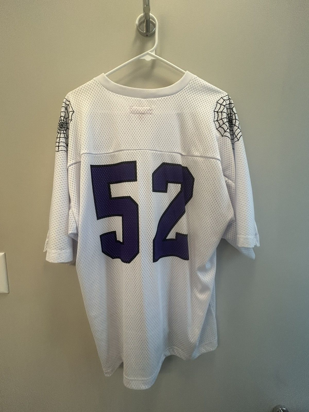 シャツ Supreme Spiderweb Football Jersey White Supreme Spiderweb Football Jersey 'White' — Kick Game
