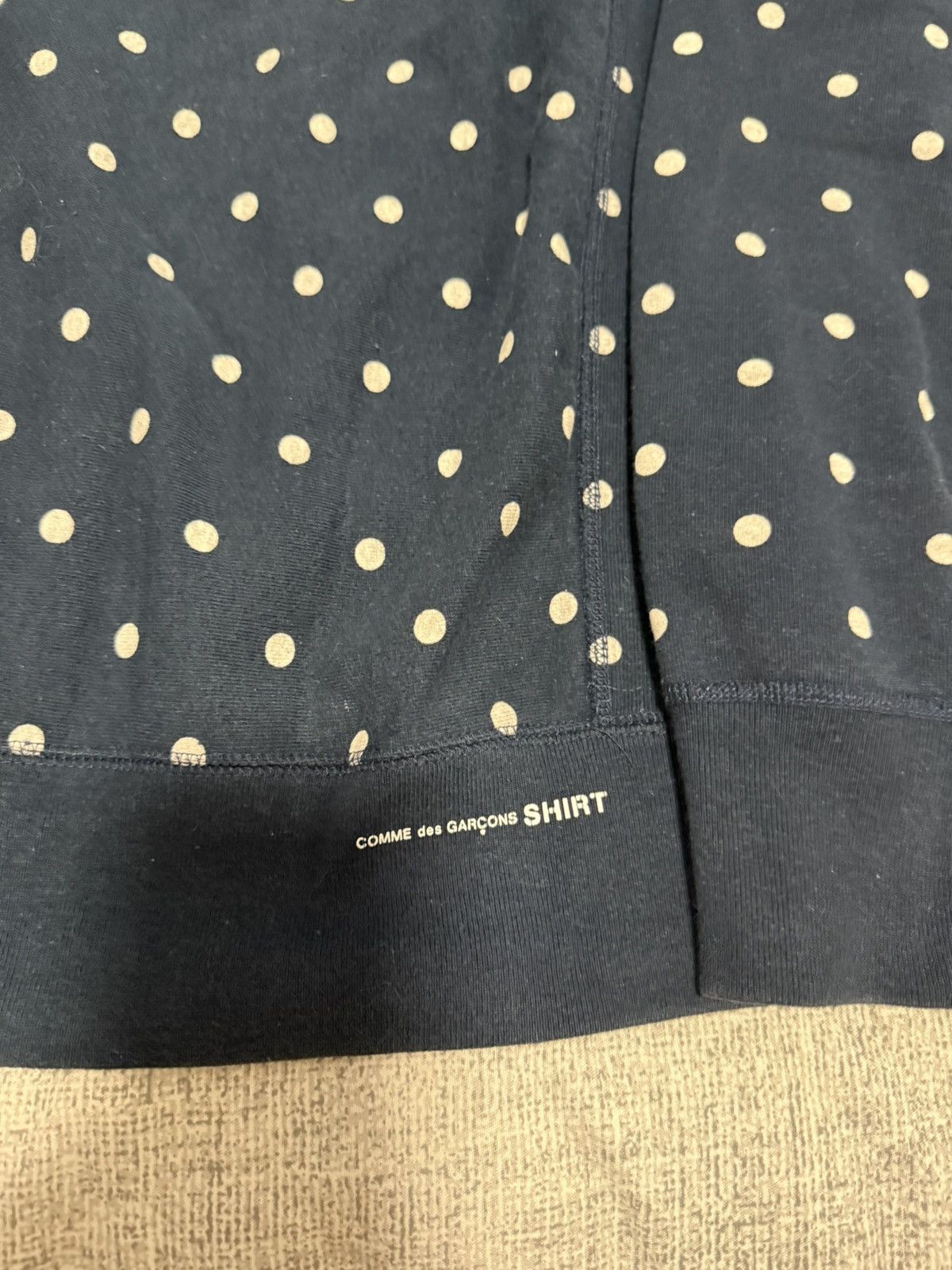 Comme des Garcons Supreme cdg navy dot box logo hooded sweatshirt hoodie Size US L / EU 52-54 / 3 - 7 Thumbnail