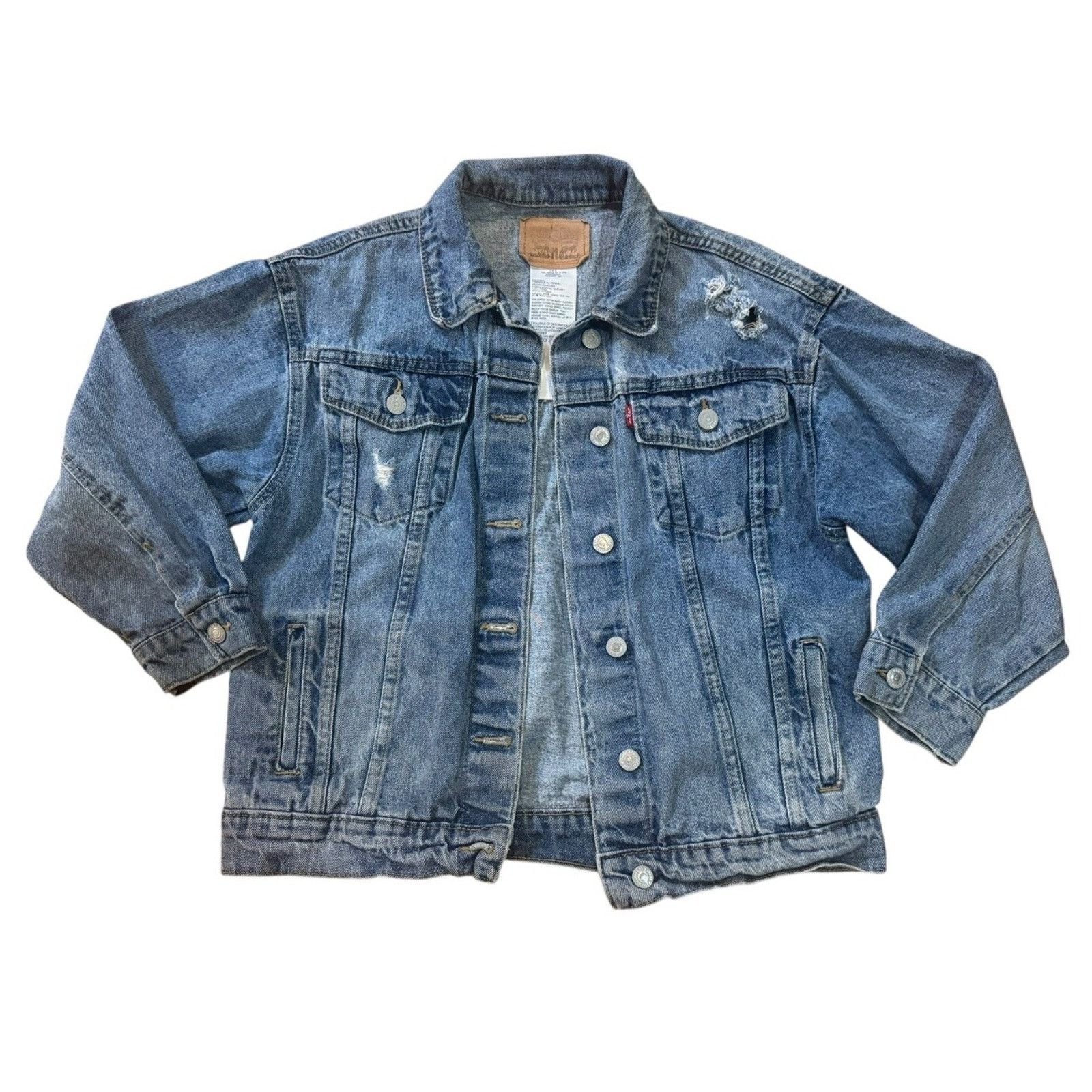Levi's BAD BUNNY Un Verano Sin Ti Reggaeton House Retro Jacket Sz L Size L / US 10 / IT 46 - 3 Thumbnail