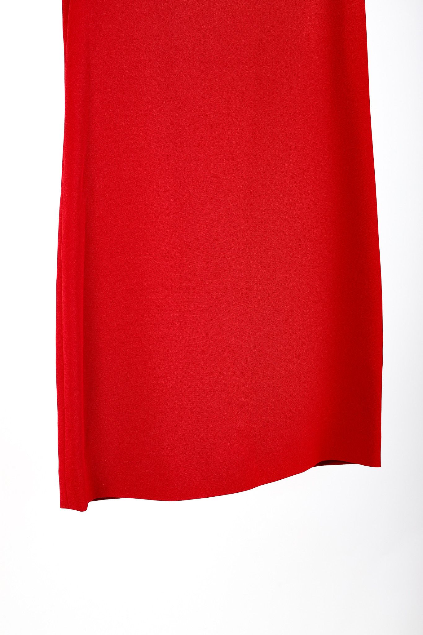 Saint Laurent Paris Saint Laurent AW/13 Red Cap-Sleeve Classic Tube Mini Dress Size XL / US 12-14 / IT 48-50 - 6 Thumbnail