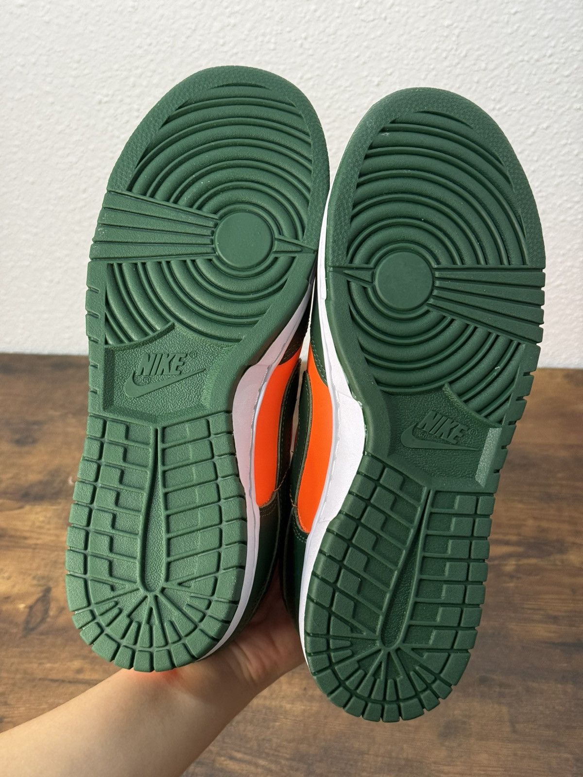 Nike Nike Dunk Low Miami Hurricanes size 9 Size US 9 / EU 42 - 5 Thumbnail