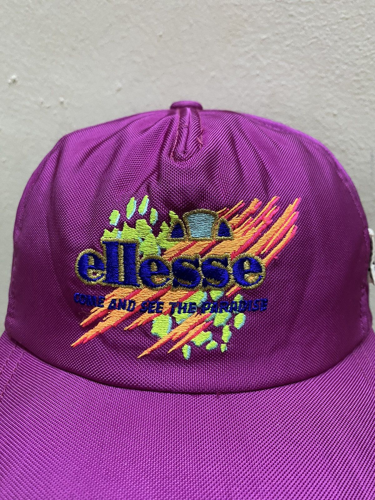 Ellesse × Goldwin Vintage Earflap Ellesse 🧢 Size ONE SIZE - 4 Thumbnail