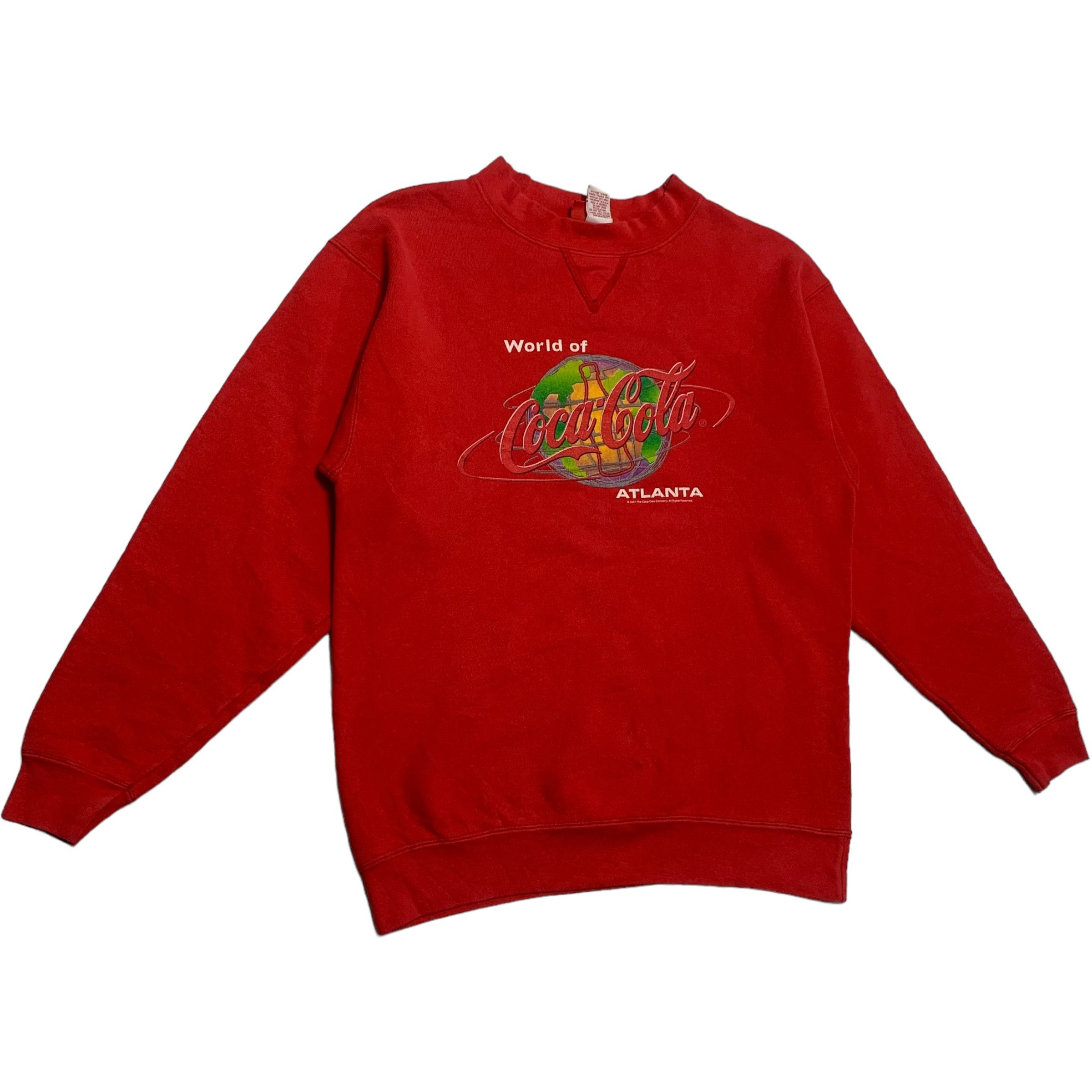 Coca Cola Vintage 90s Coca Cola Atlanta Sweatshirt Size US S / EU 44-46 / 1 - 2 Thumbnail
