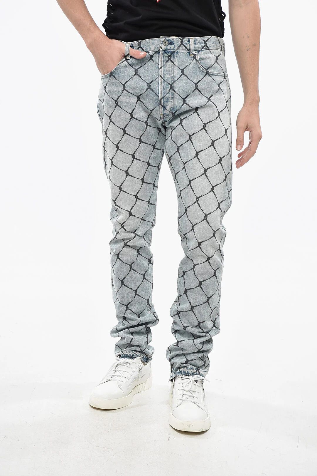 Gallery Dept. og1mm0426 Straight-Leg Jeans in Blue Size US 33 - 1 Thumbnail