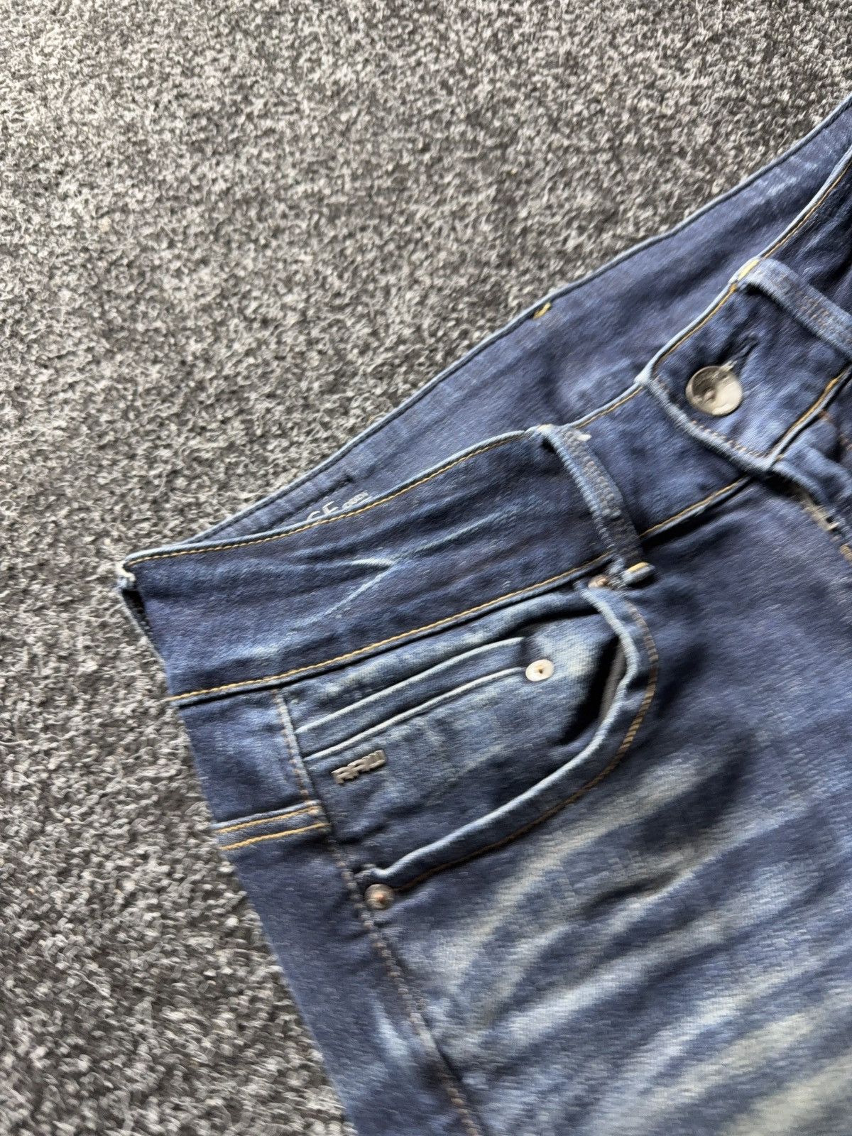 G-Star Y2K G-Star RAW Midge Cody Mid Skinny Jeans Distressed Wash Size 28" / US 6 / IT 42 - 7 Thumbnail