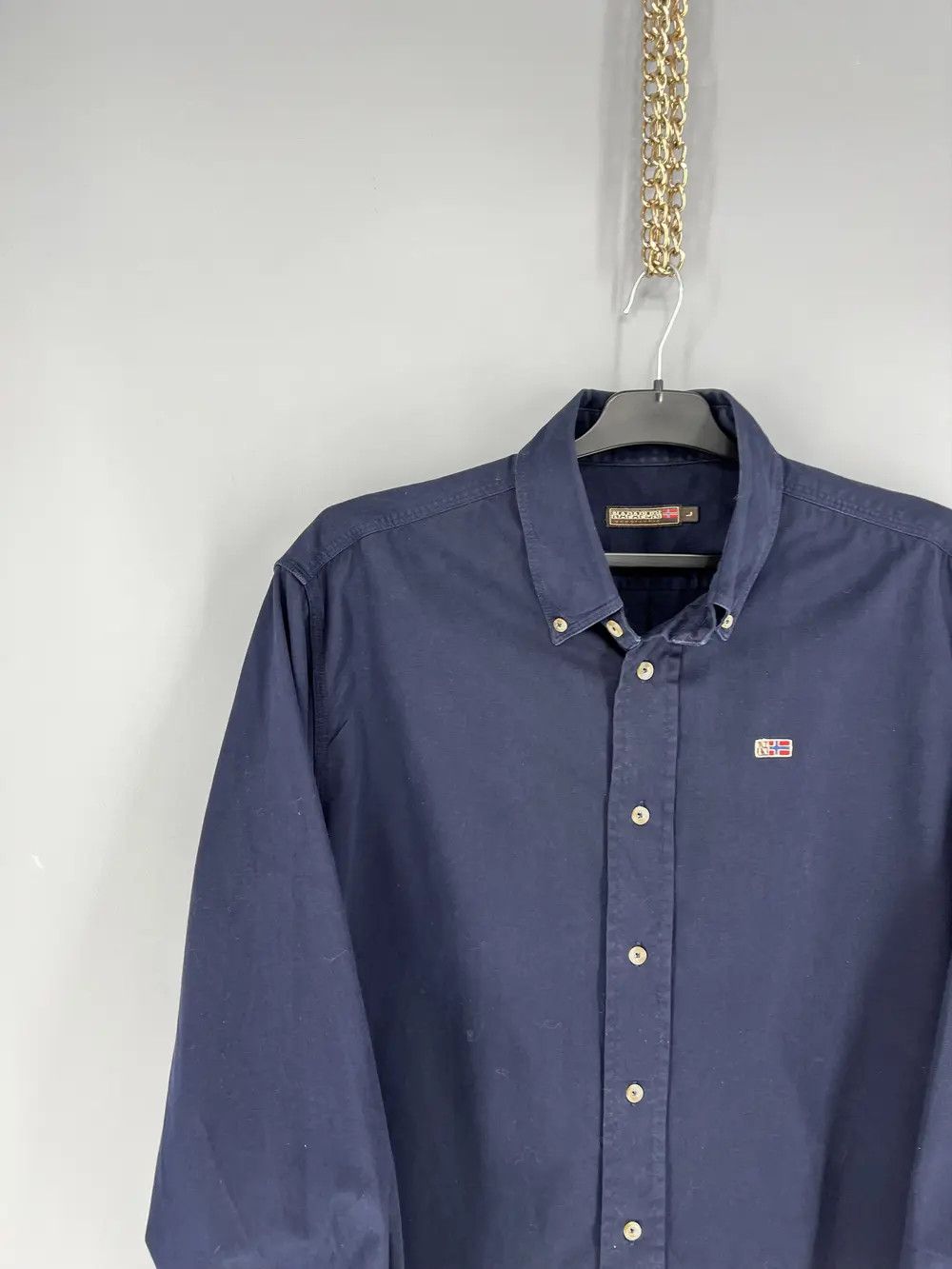 Napapijri Vintage Y2K Napapijri Shirt Button Up Size US L / EU 52-54 / 3 - 4 Thumbnail