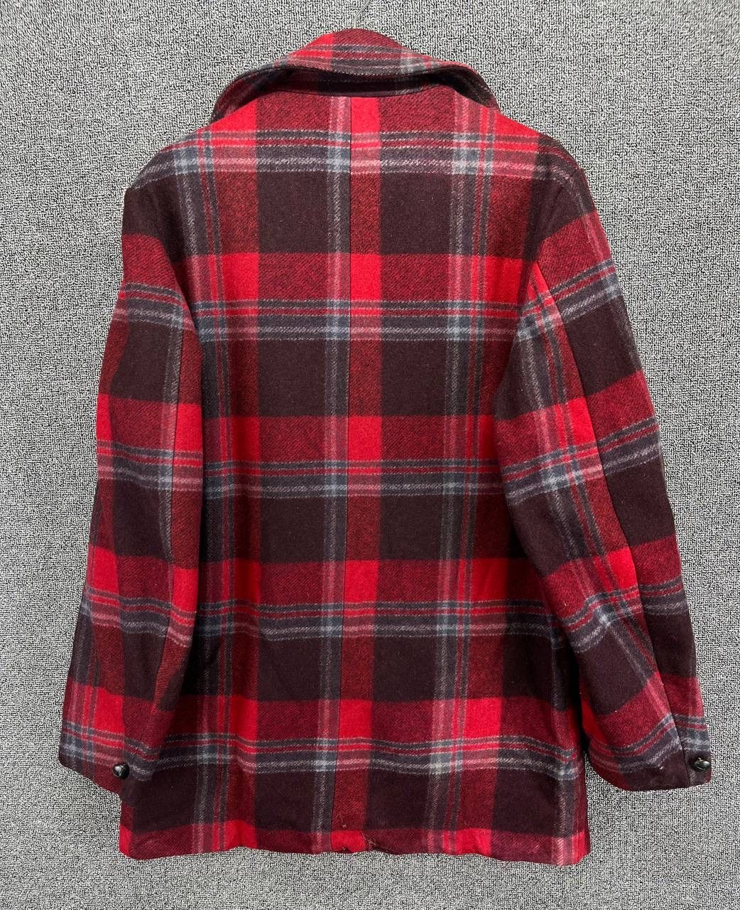Pendleton × Vintage Vintage Pendleton Shadows Plaid Trashed Wool Jacket Size US M / EU 48-50 / 2 - 7 Thumbnail