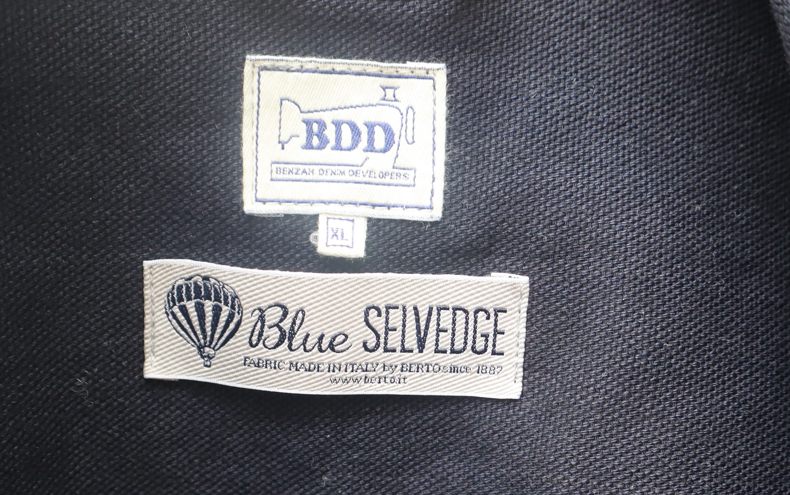 Benzak Denim Developers BDJ 01 Indigo over black pleated type 2 Size US XL / EU 56 / 4 - 10 Thumbnail