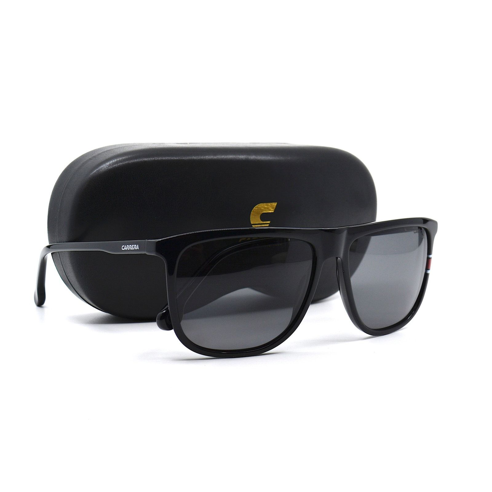 Carrera NEW CARRERA 218/S 807 BLACK GREY POLARIZED SUNGLASSES Size ONE SIZE - 5 Thumbnail