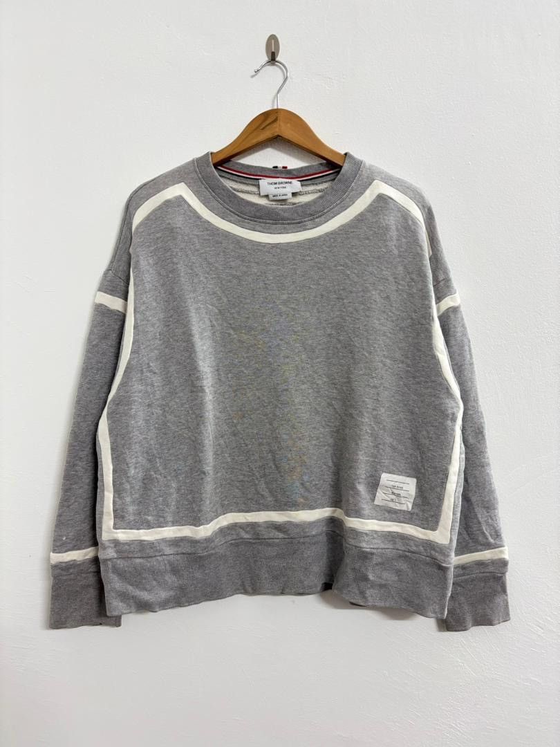 Thom Browne Thom Browne Crewneck Size US M / EU 48-50 / 2 - 1 Thumbnail