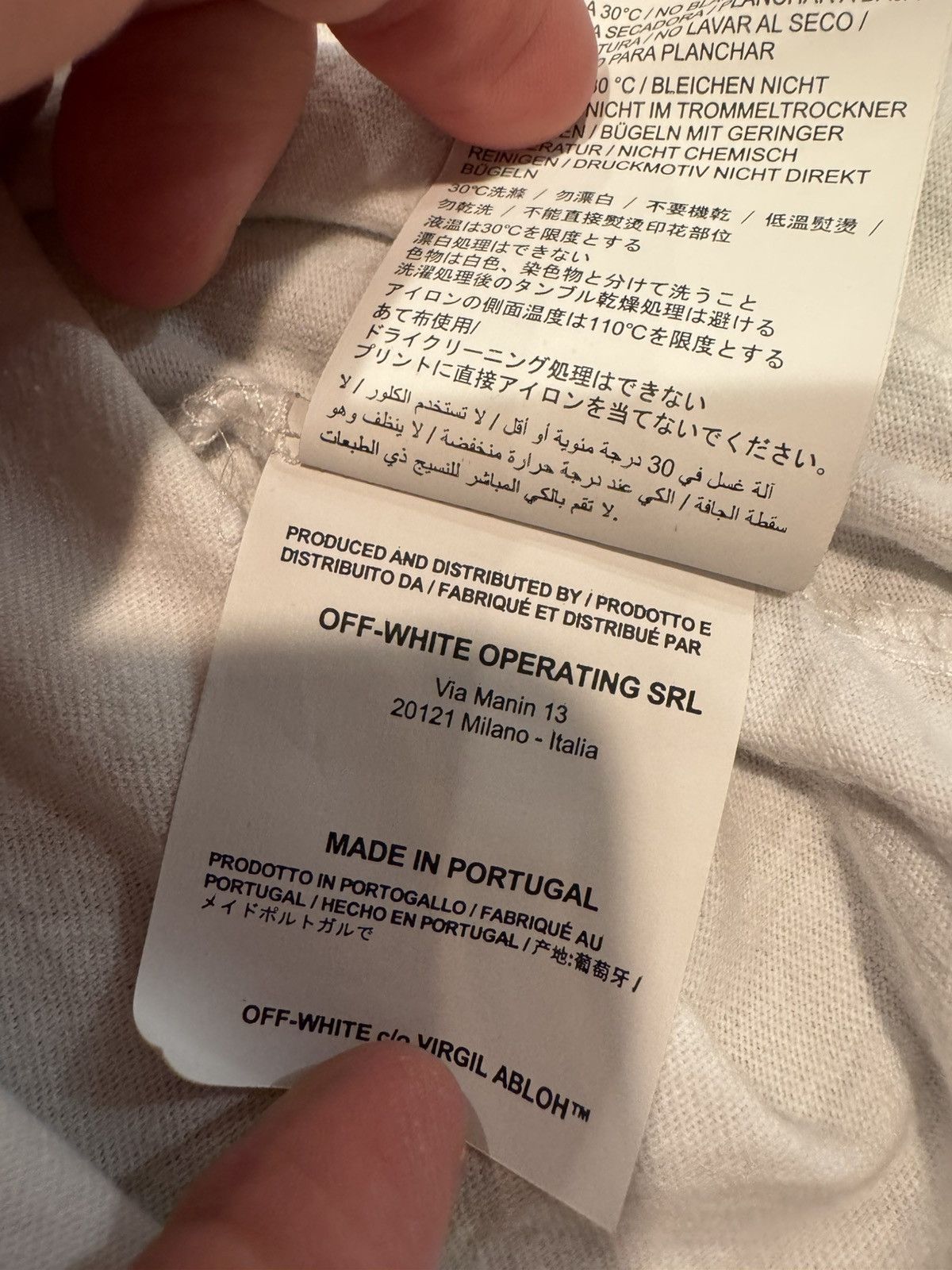 Off-White Off White Temperature Diag T-Shirt Size US L / EU 52-54 / 3 - 7 Thumbnail