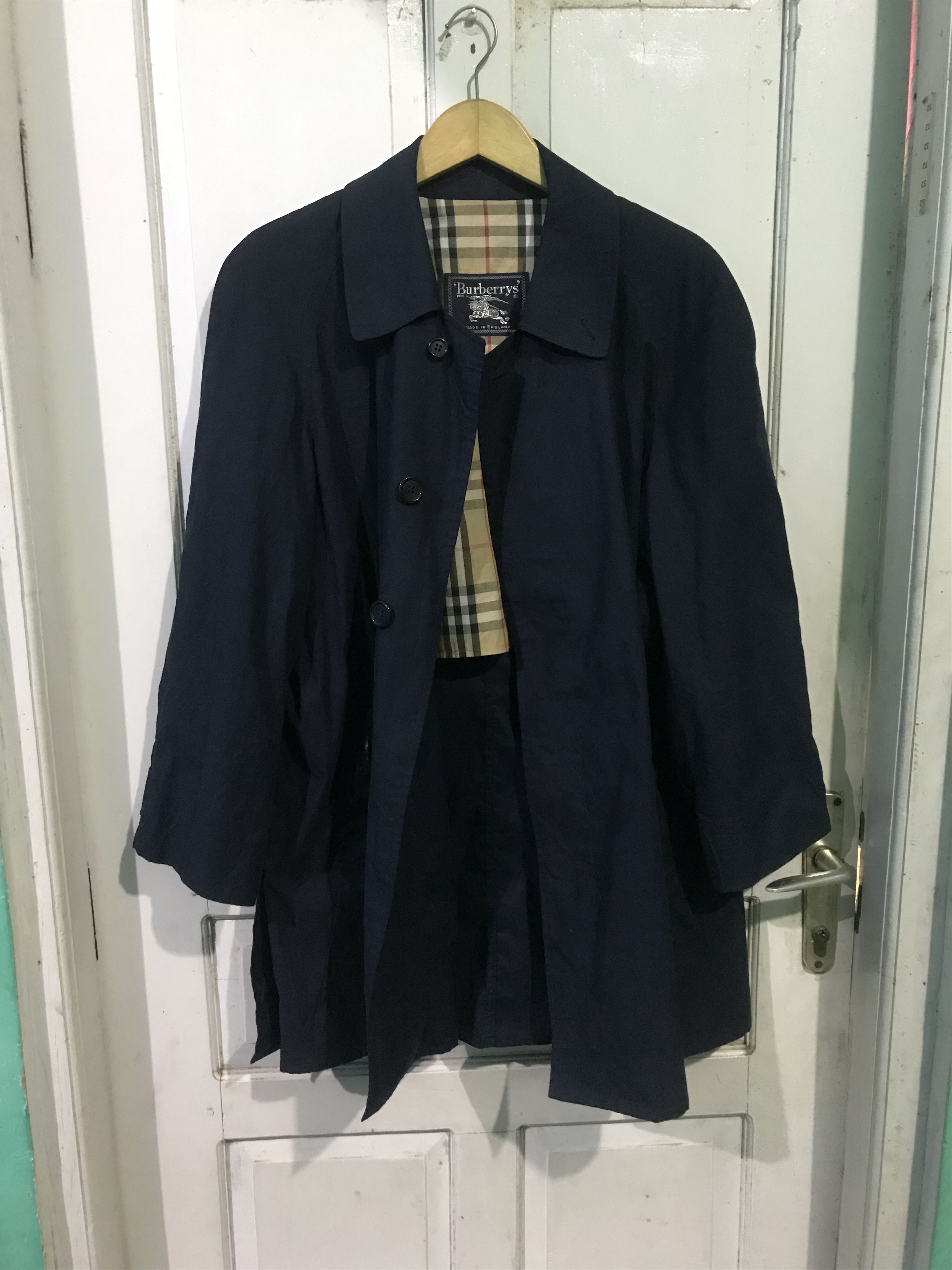 Burberry Prorsum Vintage burberry prorsum nova check coat Size US L / EU 52-54 / 3 - 1 Thumbnail