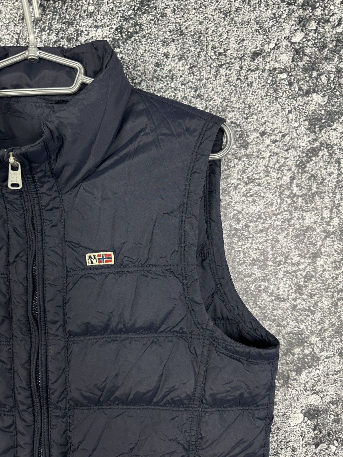 Napapijri Men’s Napapijri Duck Down Gilet Full Zip Vest Outdoor Size S Size US S / EU 44-46 / 1 - 5 Thumbnail
