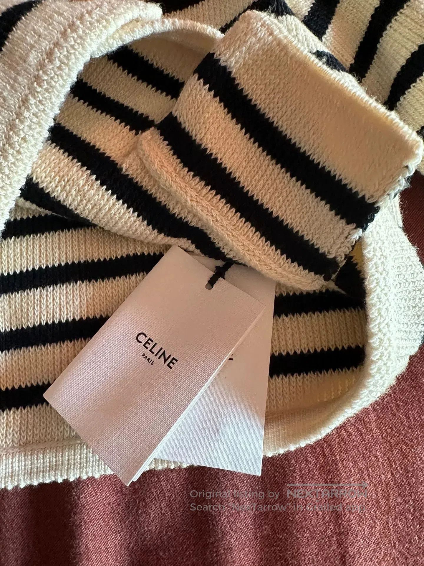Celine Celine Striped Cardigan M. Size M / US 6-8 / IT 42-44 - 4 Thumbnail