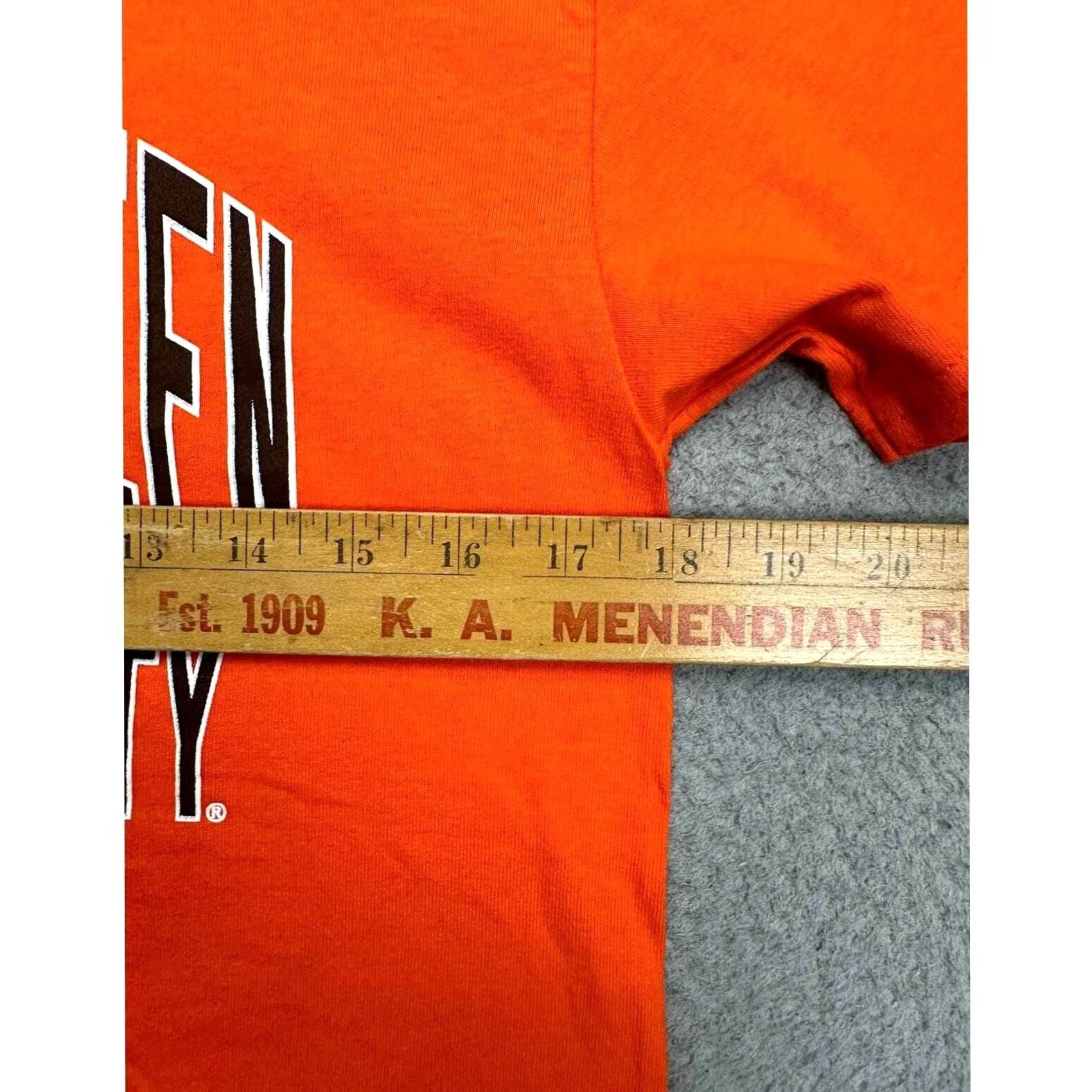 Vintage VINTAGE Bowling Green State University Falcons Shirt Unisex S Orange Tee MV Sport Size US S / EU 44-46 / 1 - 7 Thumbnail