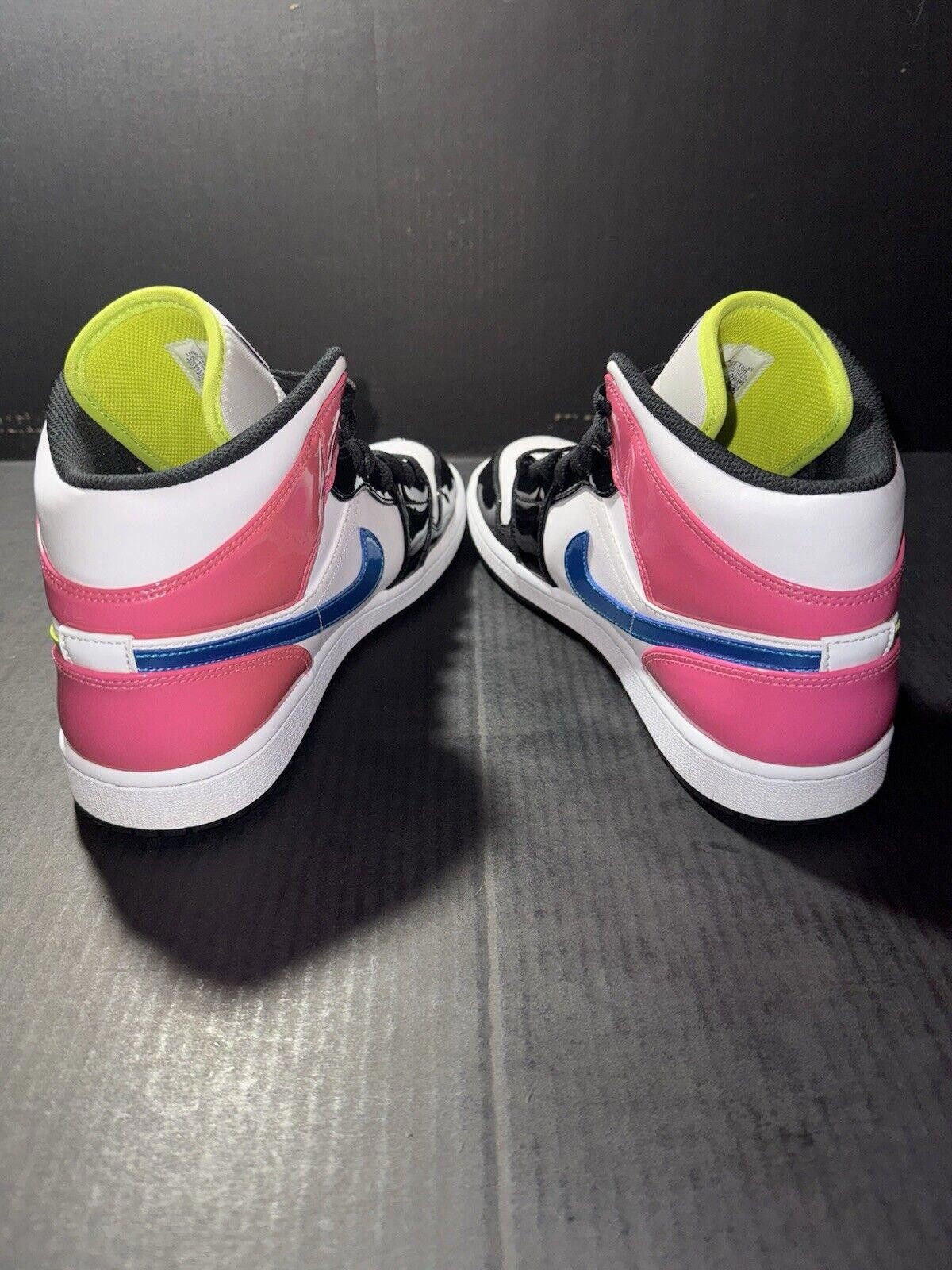 Jordan Brand Nike Air Jordan 1 Retro Mid Cyber Pink CZ9834-100 - Sz 10.5 Size US 10.5 / EU 43-44 - 6 Thumbnail