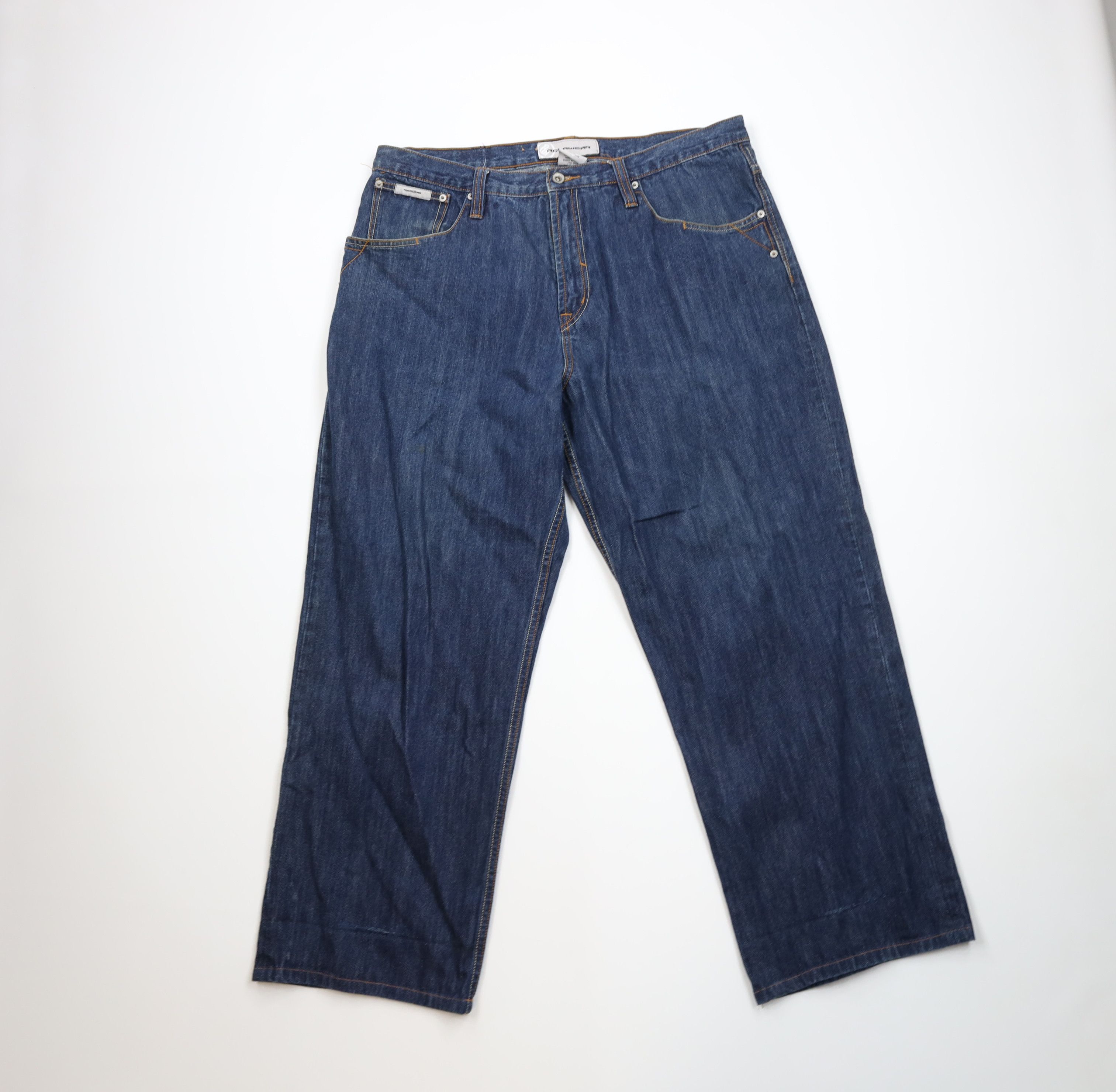 Rocawear Vintage 90s Y2K Rocawear Baggy Wide Leg Denim Jeans Blue Size US 38 / EU 54 - 1 Thumbnail