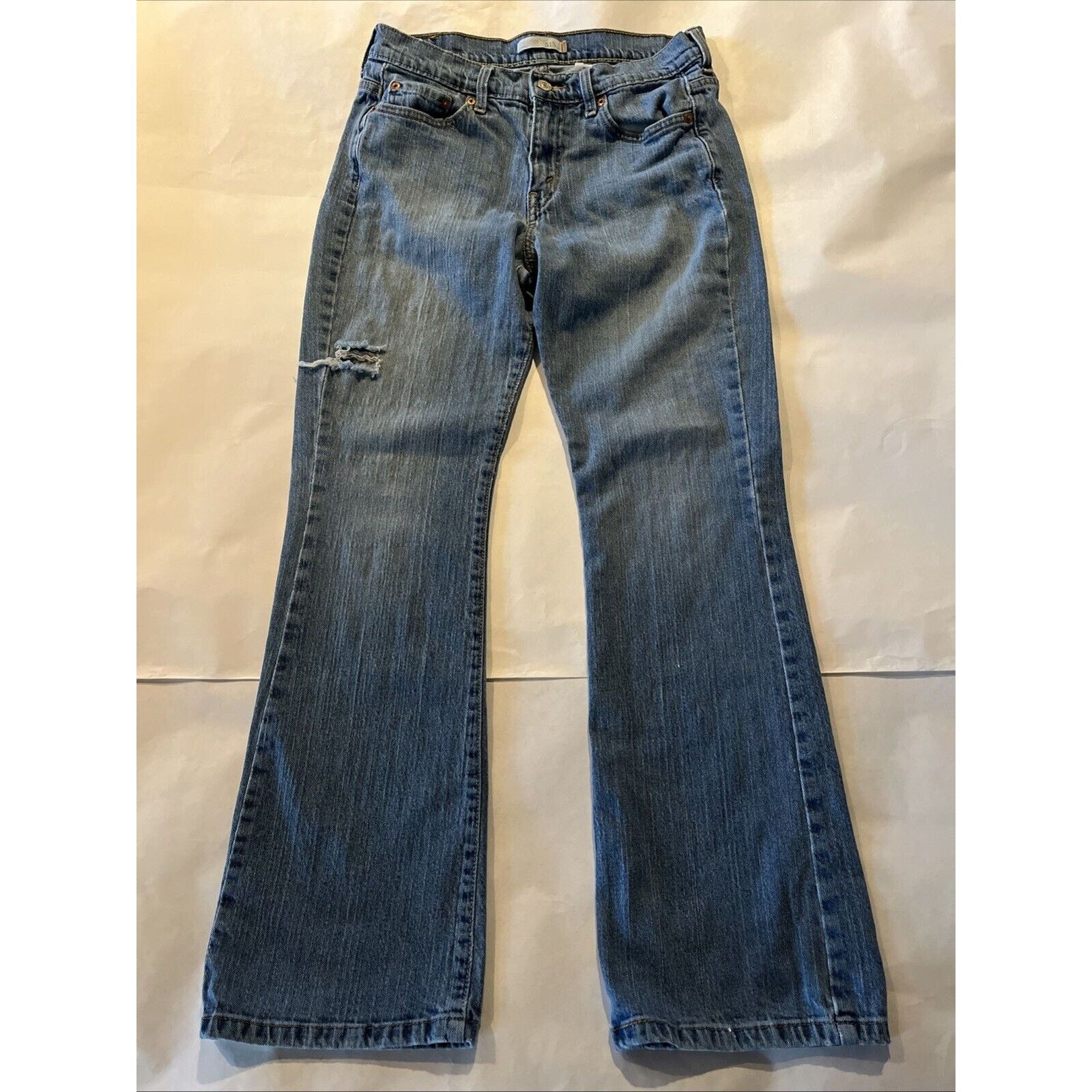 Levi's Levi's 515 Women's Jeans Blue Size 10 29x30 Bootcut Stretch Size 32" / US 10 / IT 46 - 2 Thumbnail