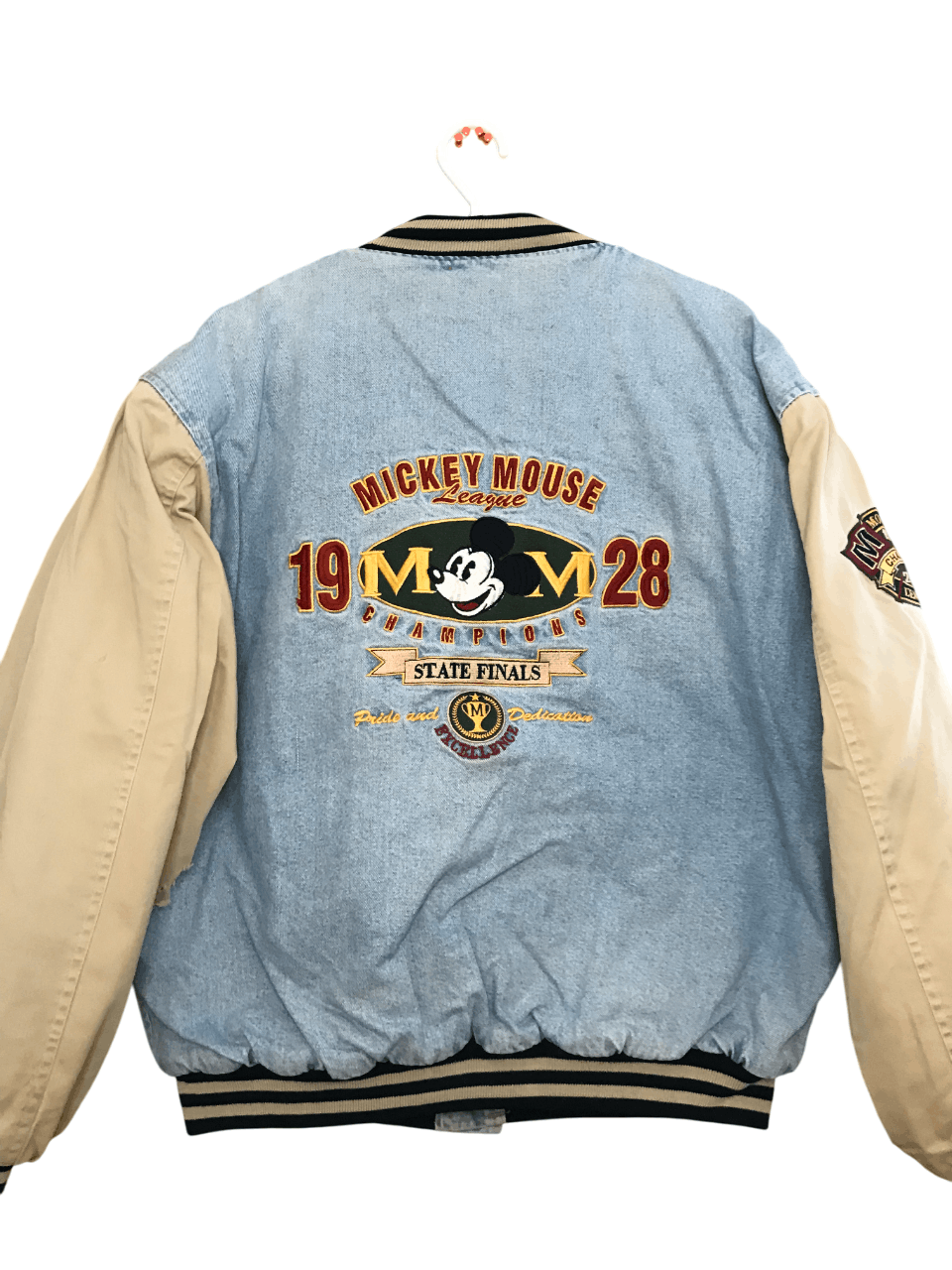 Vintage Disney Mickey Mouse Baseball Jacket